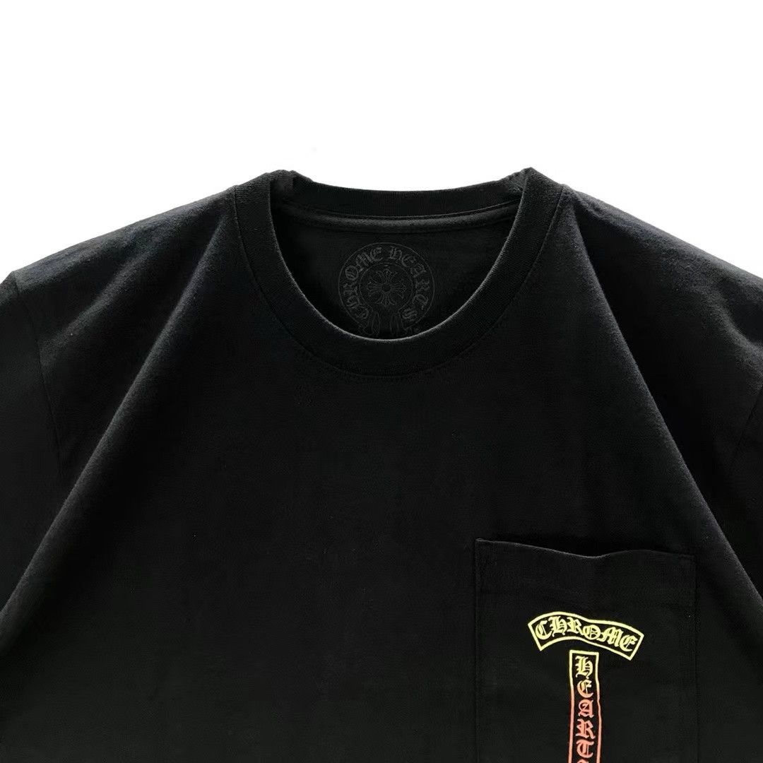 Chrome Hearts Chrome Hearts Gradient T Bar Script Logo Short Sleeve Tee Size US L / EU 52-54 / 3 - 4 Thumbnail