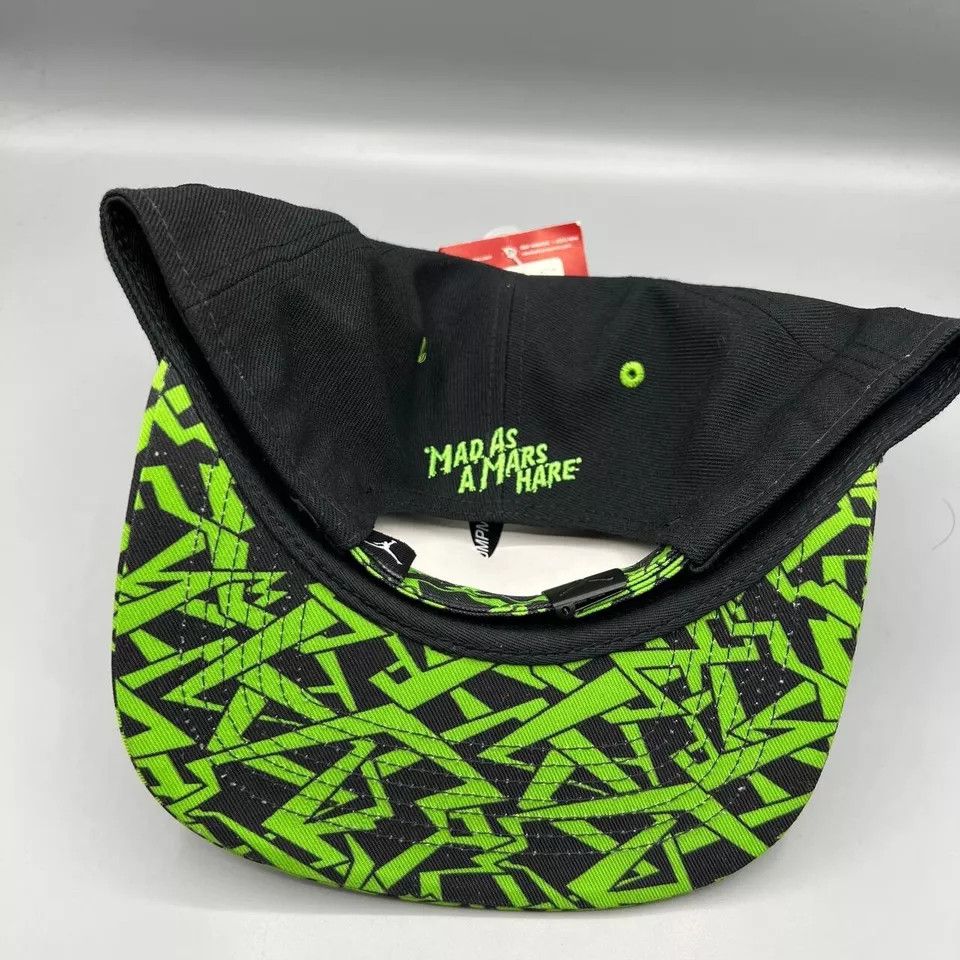 Jordan Brand Air Jordan Hat Men Mad as a Mars Hare Jumpman Strap Back Cap Size ONE SIZE - 7 Thumbnail