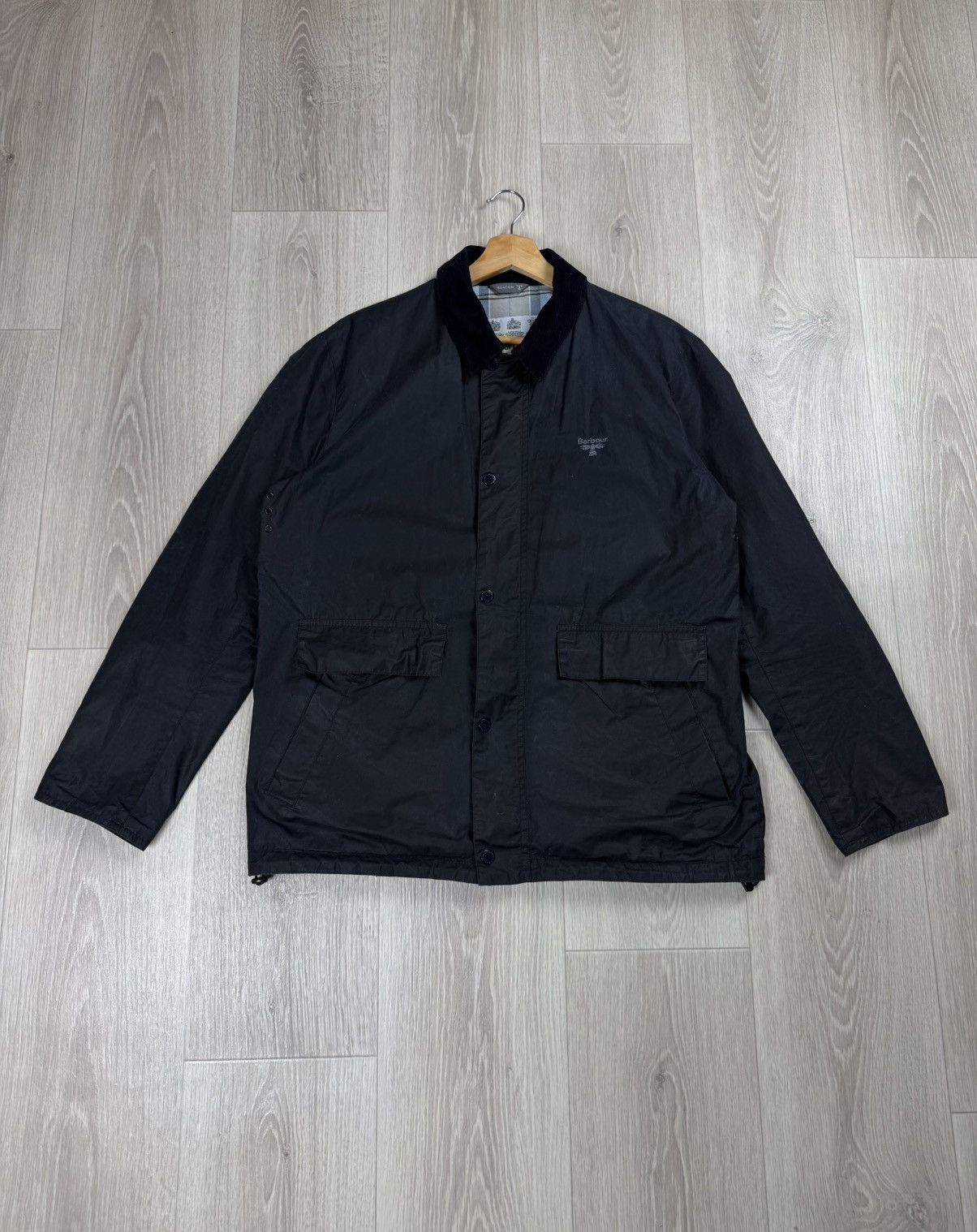 Barbour Beacon Broad Waxed Jacket Size Medium