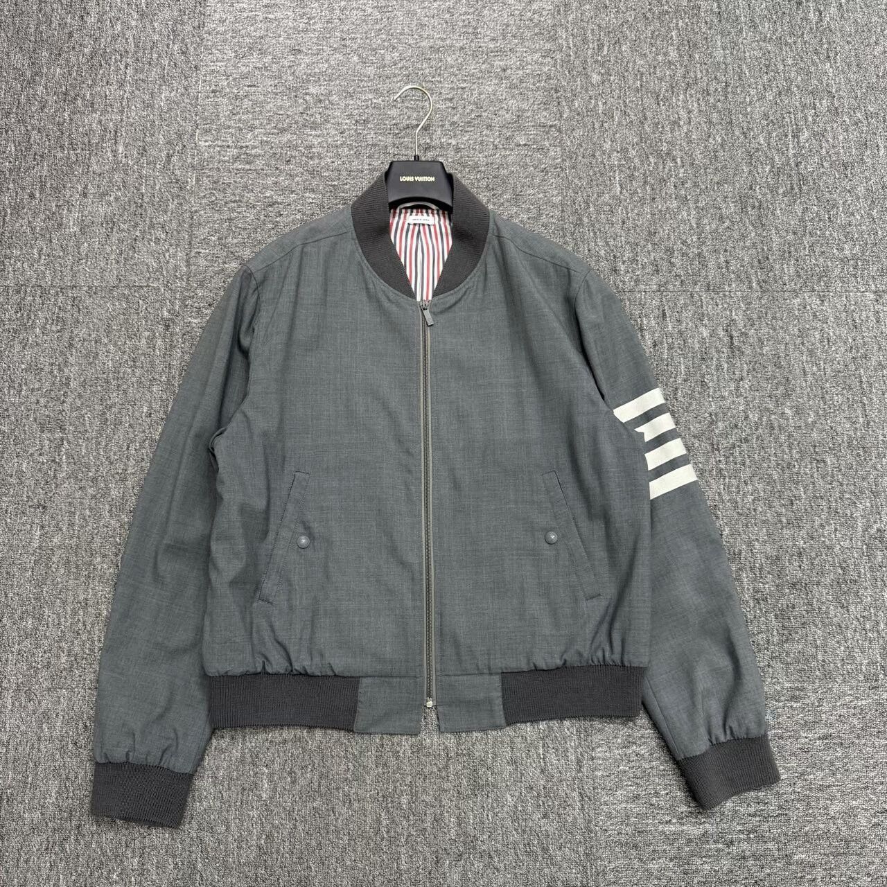Thom Browne thom browne striped pilot jacket size 3. Size US M / EU 48-50 / 2 - 1 Thumbnail
