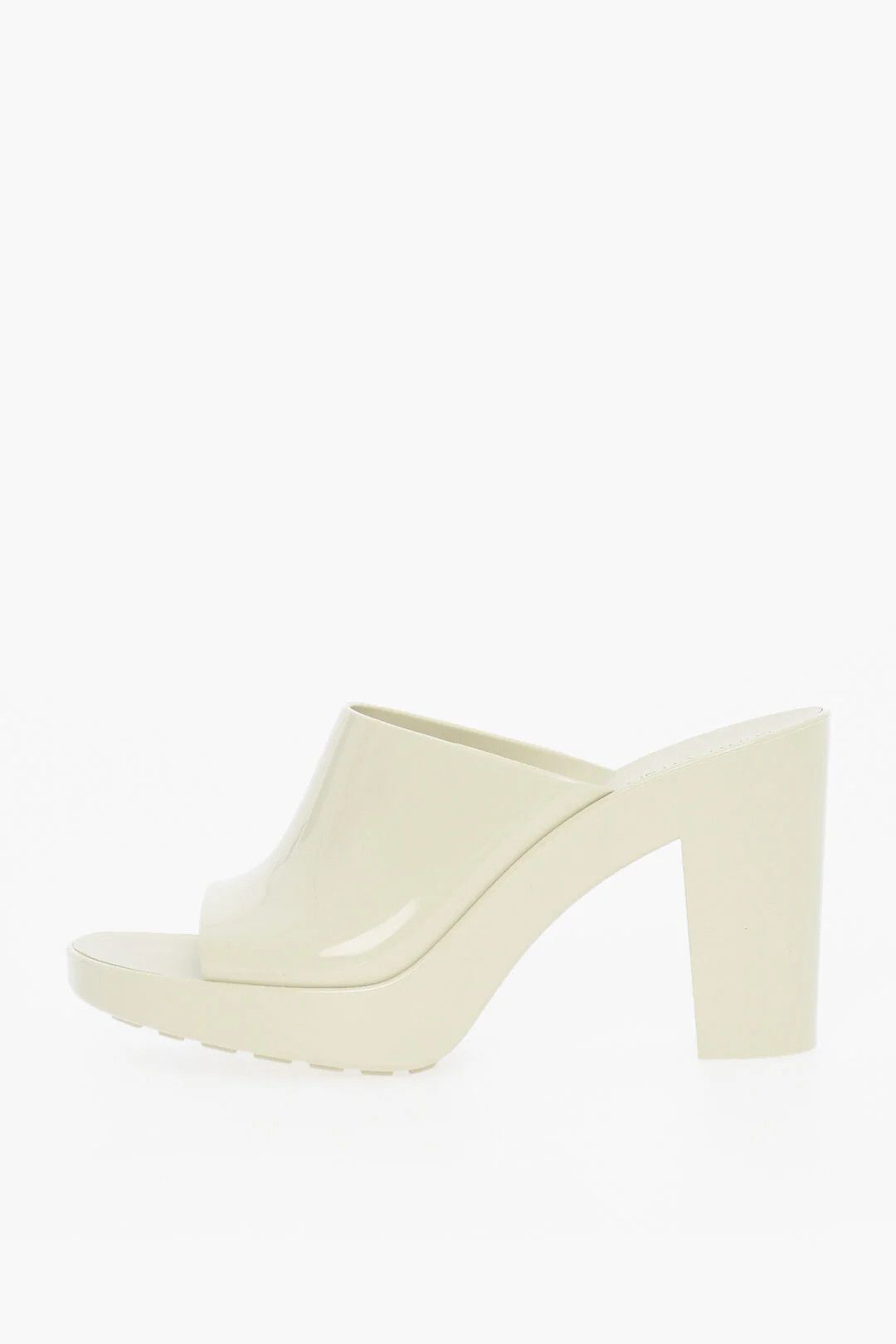 Bottega Veneta og1mm0426 Rubber Sandals in White Size US 8 / IT 38 - 1 Thumbnail