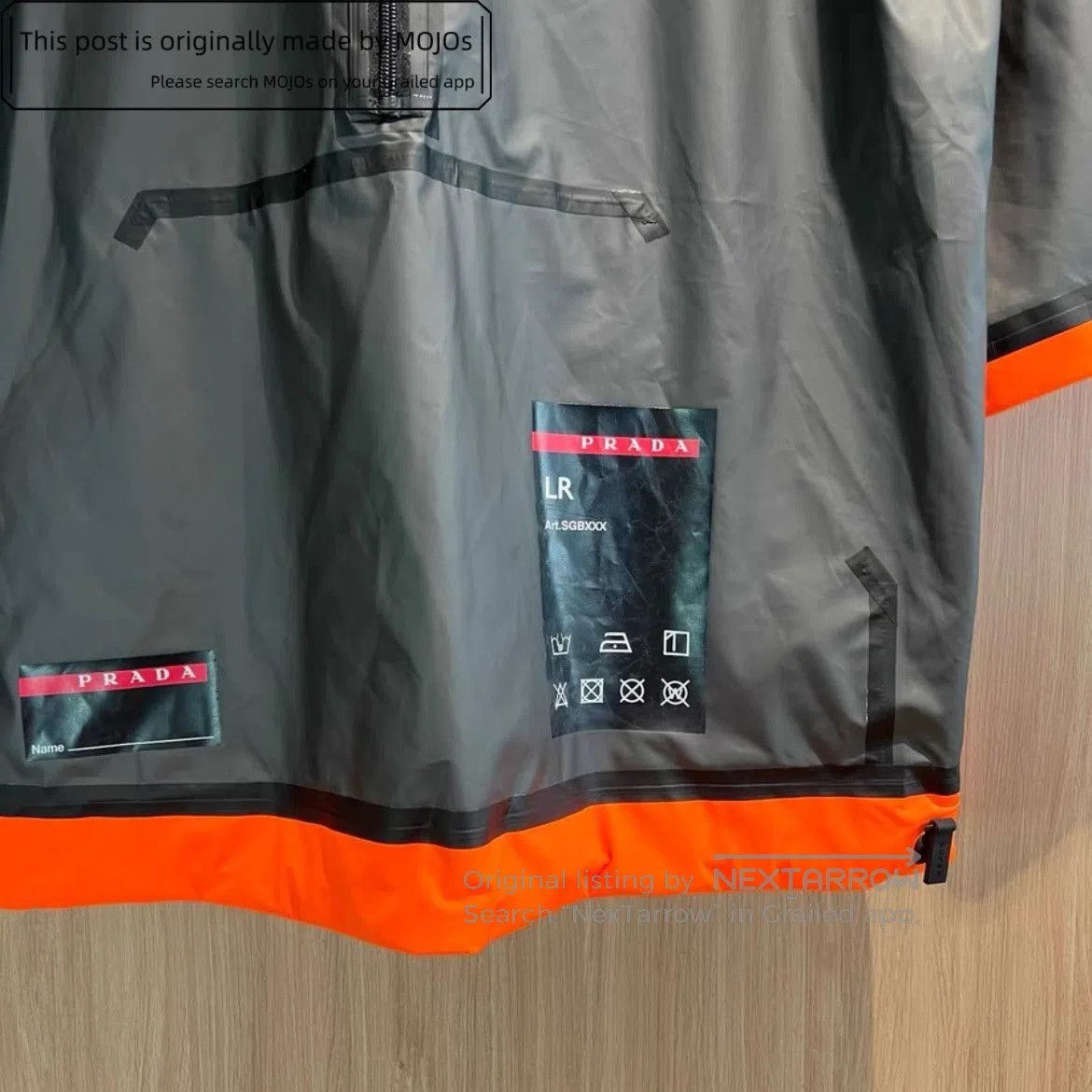 Prada Prada red Label S/S Mountain Jacket. Size US M / EU 48-50 / 2 - 4 Thumbnail