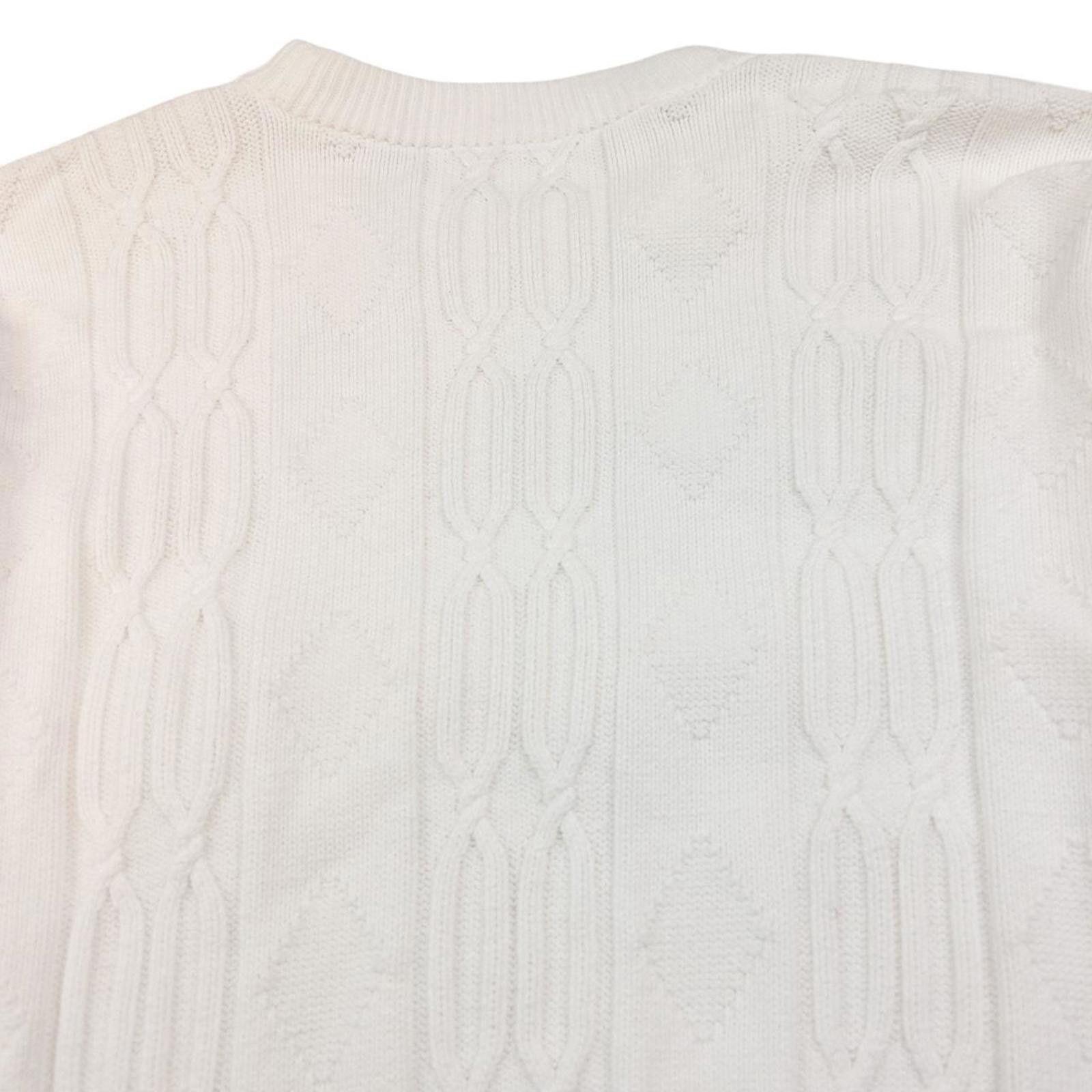 Burberry Vintage Burberry Embroidered Cable Knit Jumper Size S Size US S / EU 44-46 / 1 - 5 Thumbnail