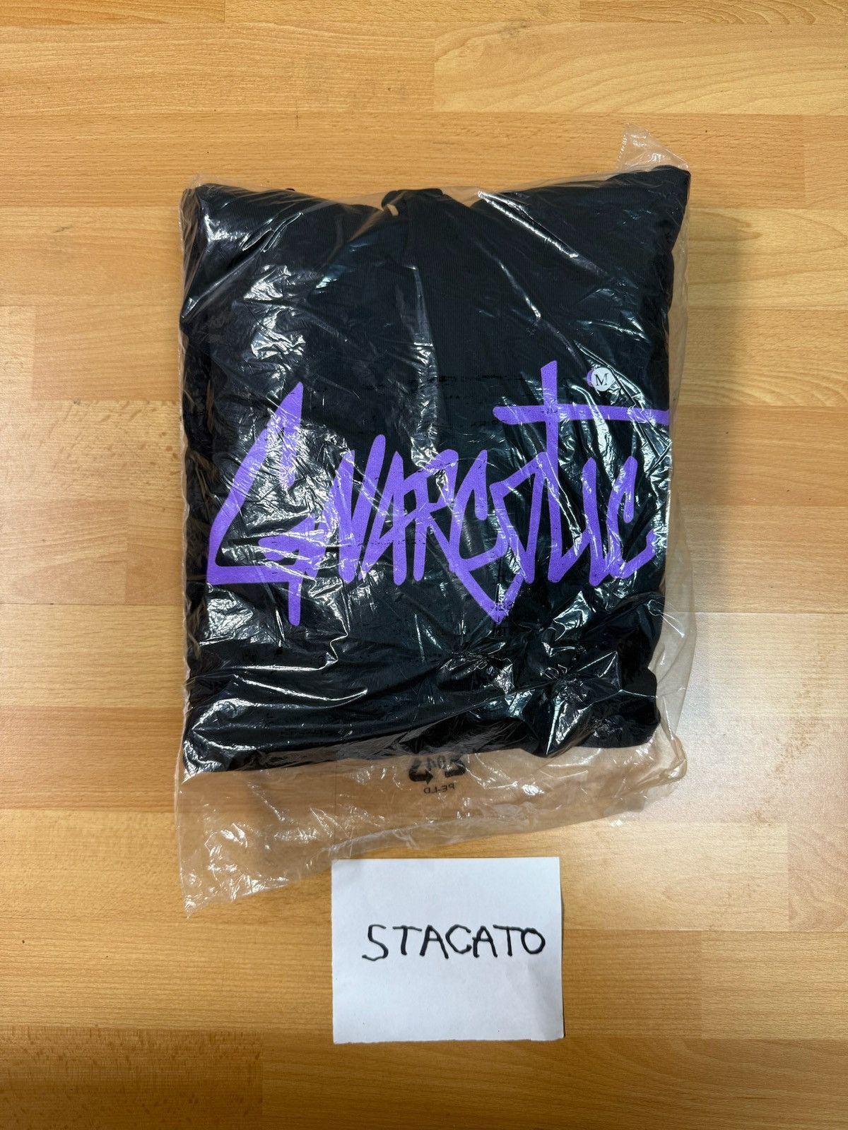 Gnarcotic × Rap Tees Gnarcotic Lil Gnar Logo Hoodie Black/Purple Medium Size US M / EU 48-50 / 2 - 2 Thumbnail