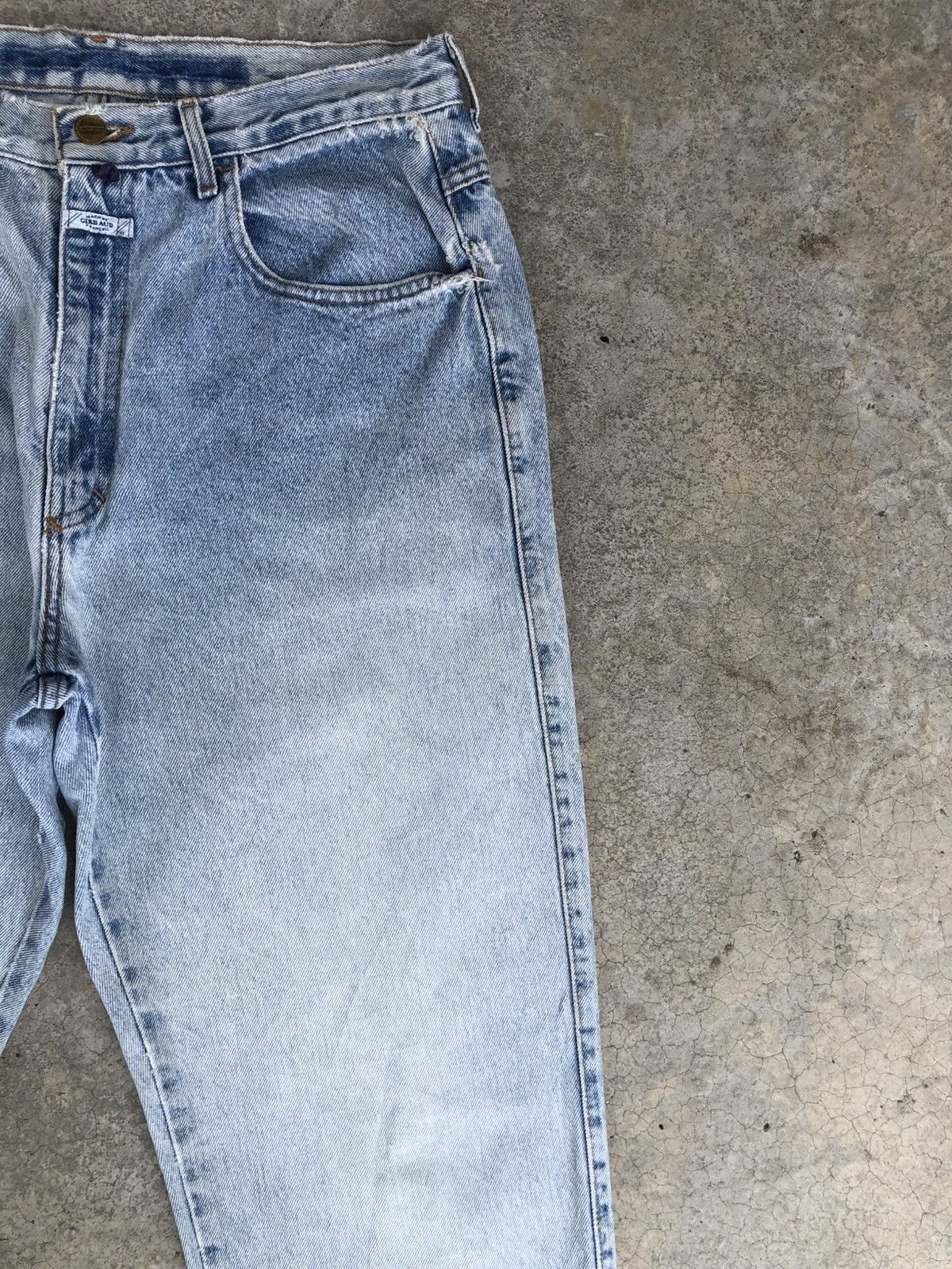 Marithe + Francois Girbaud Marithe Francois Girbaud Distressed Jeans Baggy Jeans Size US 32 / EU 48 - 5 Thumbnail
