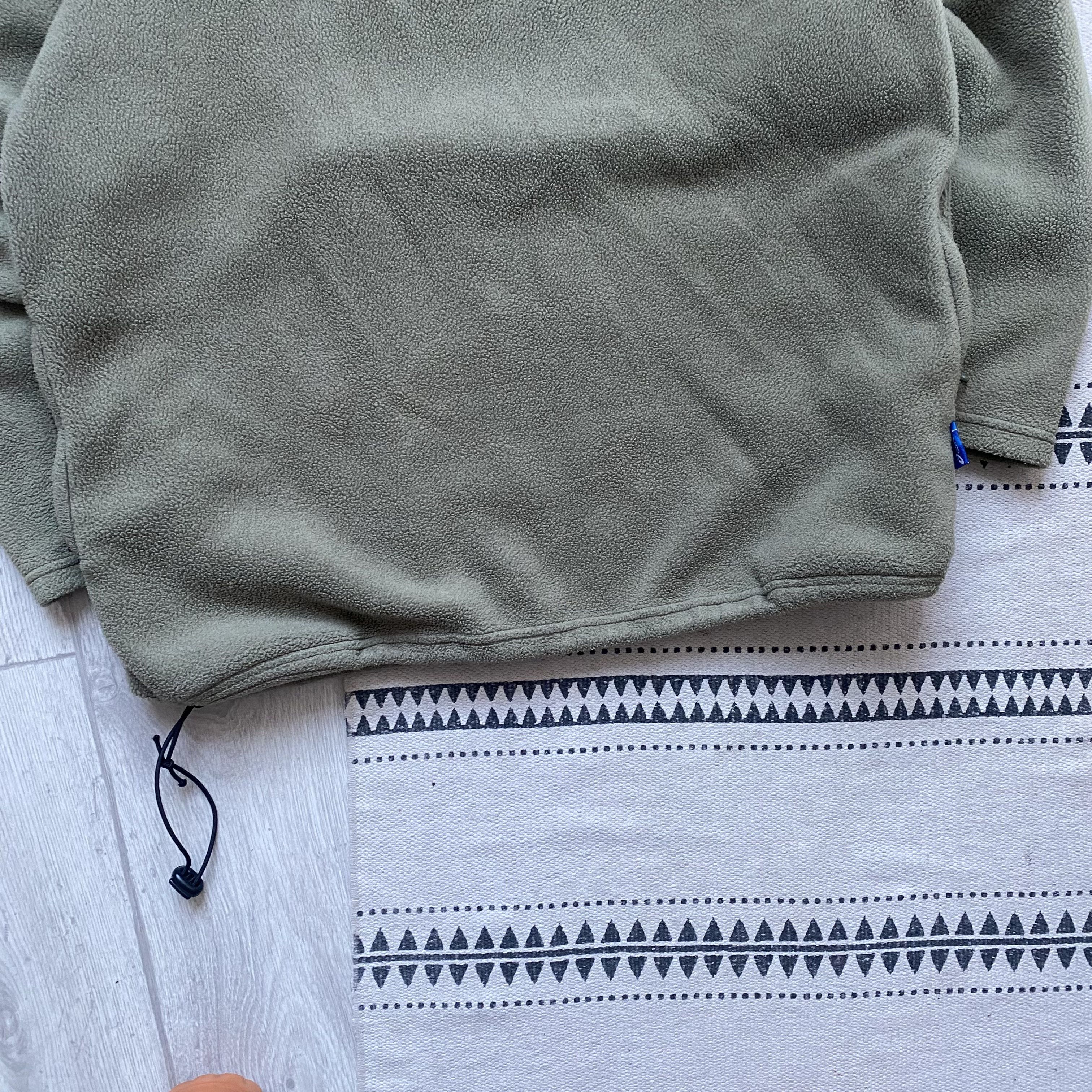 Asics 🏔️ Vintage 90s Gorpcore Asics Fleece Sweater Center logo Size US M / EU 48-50 / 2 - 3 Thumbnail