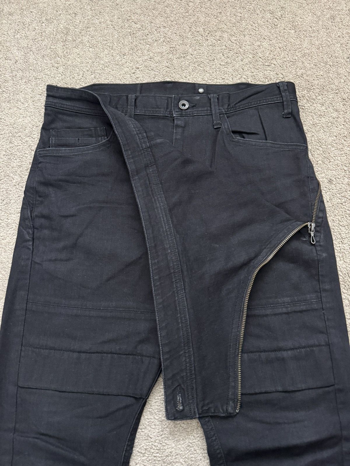 JULIUS halo layered design pants