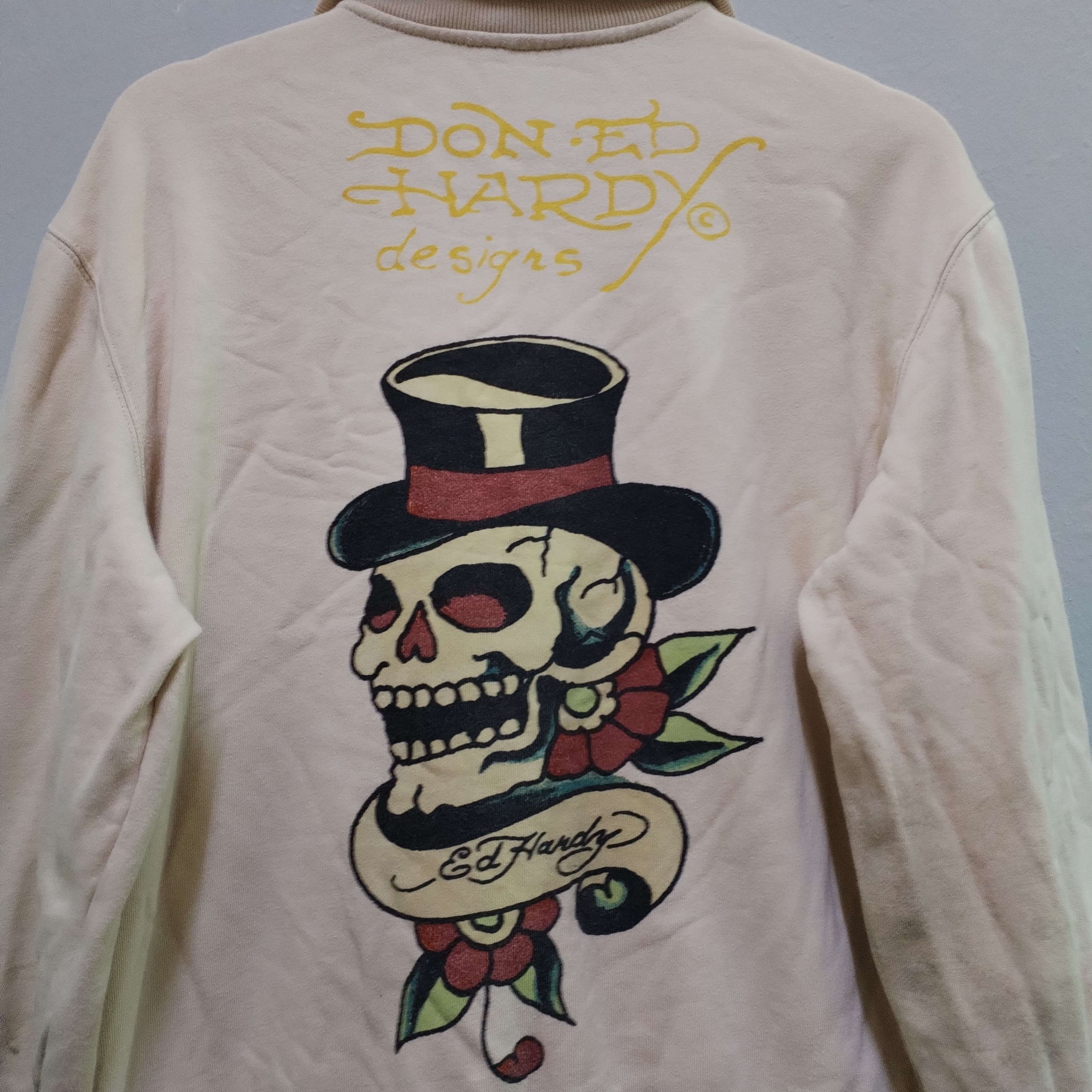 Vintage Thrashed Sun Faded Ed hardy Distressed Grunge Band Size US M / EU 48-50 / 2 - 4 Thumbnail