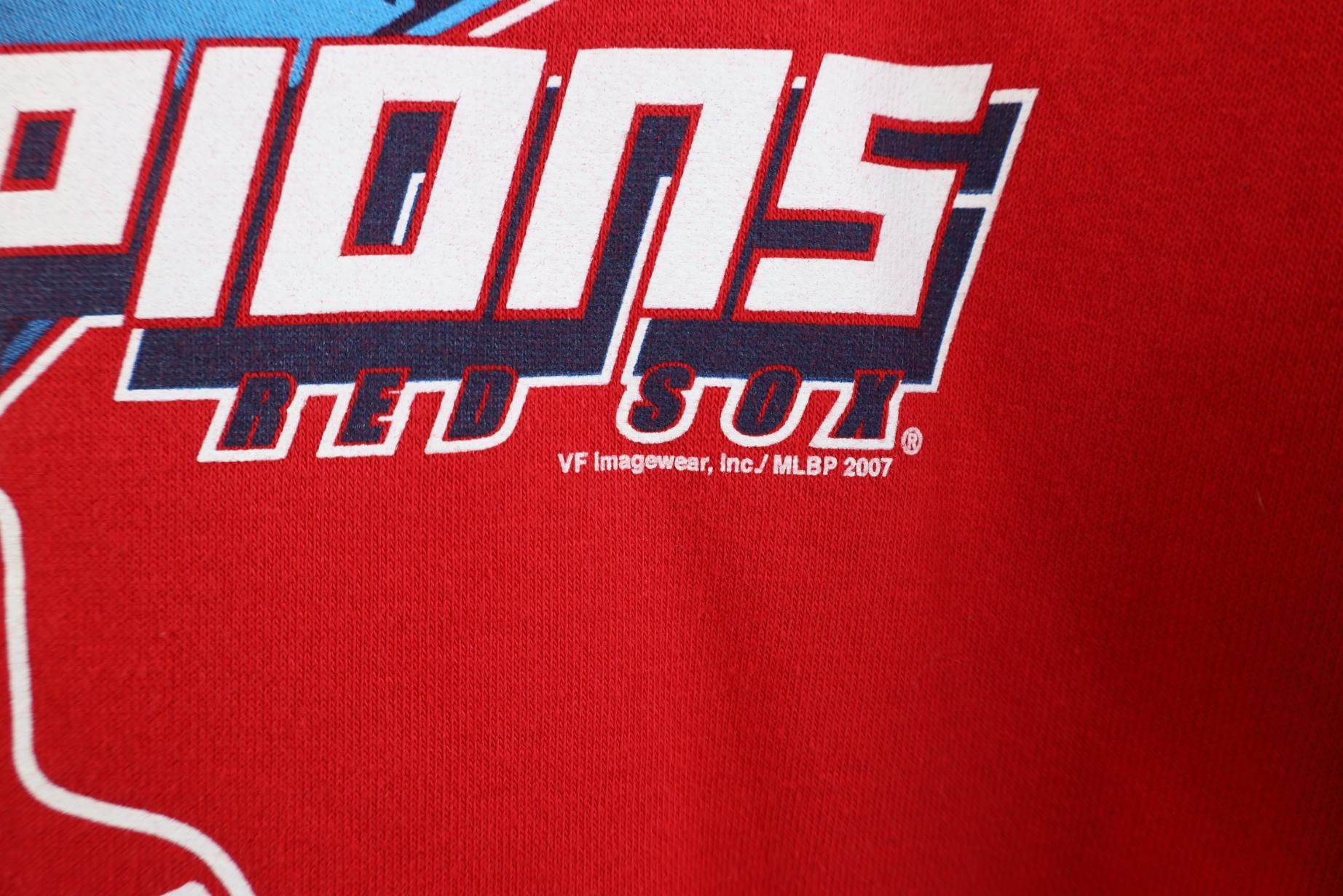 Vintage Vintage Y2K Champions Boston Red Sox Hoodie Sweatshirt Size US L / EU 52-54 / 3 - 6 Thumbnail