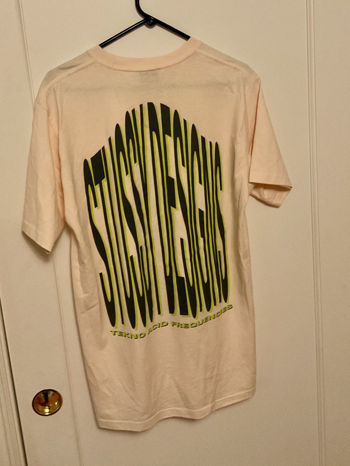 Stussy × Vintage Stussy Designs Nite Life Tekno Acid Frequencies Shirt Size US M / EU 48-50 / 2 - 1 Thumbnail