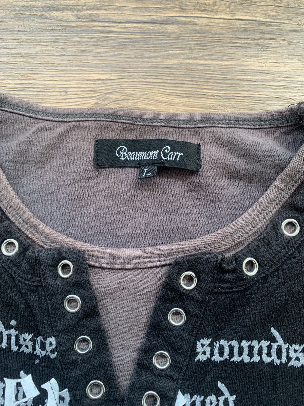 If Six Was Nine 2000s japanese archive beaumont carr y2k longsleeve tee Size US L / EU 52-54 / 3 - 6 Thumbnail