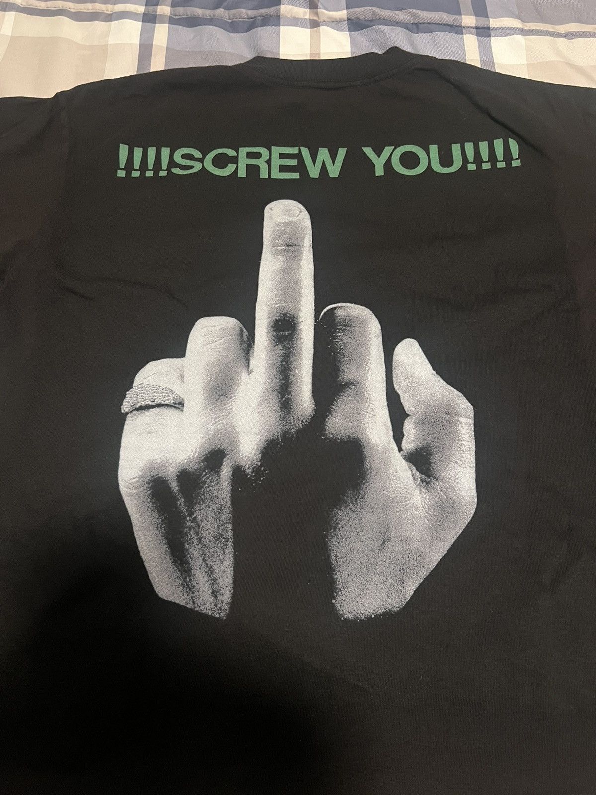 Greedy Unit Greedy Unit Screw You T-Shirt Size Small Size US S / EU 44-46 / 1 - 5 Thumbnail