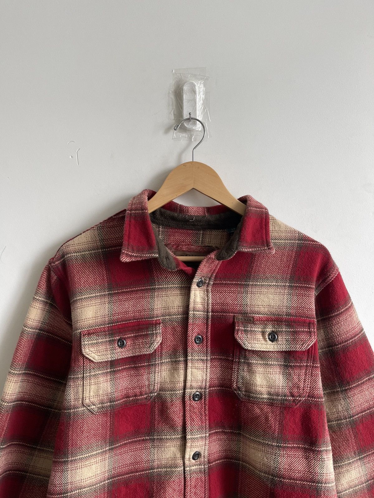 Vintage Vintage Workwear Orvis Button Up Plaid Shirt Size US L / EU 52-54 / 3 - 2 Thumbnail