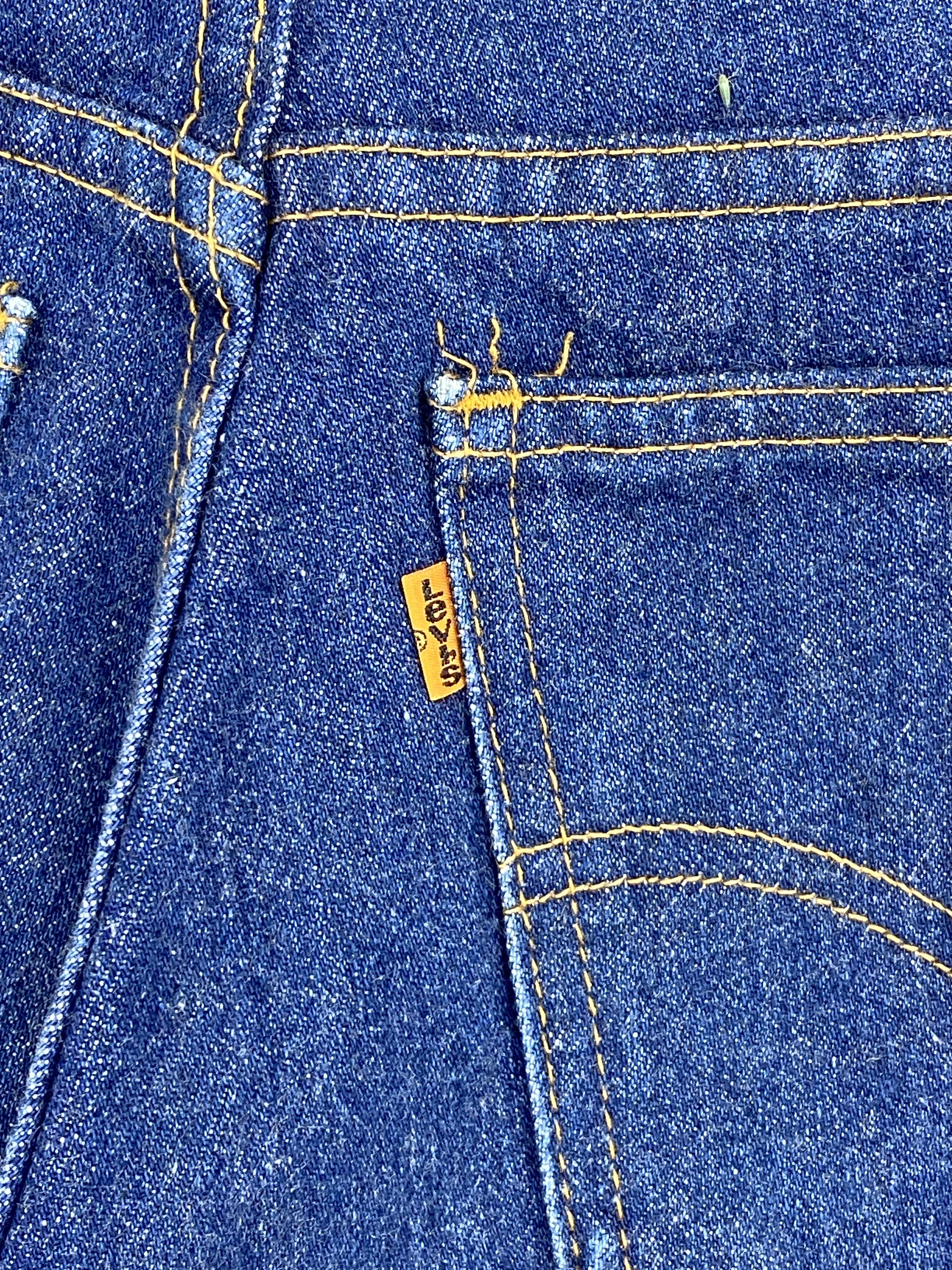 Levi's Vintage 90s Levis 646 Orange Tab Bootcut Blue Denim Size US 26 / EU 42 - 6 Thumbnail