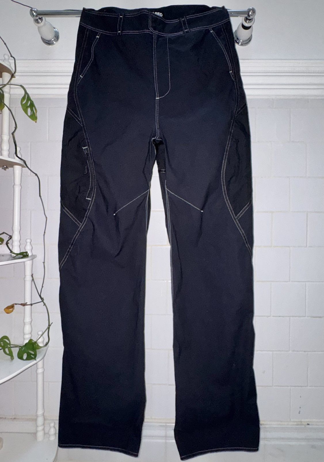 Hyein Seo Hyein Seo Technical Paneled Pants Black Size 3 Size US 32 / EU 48 - 1 Thumbnail