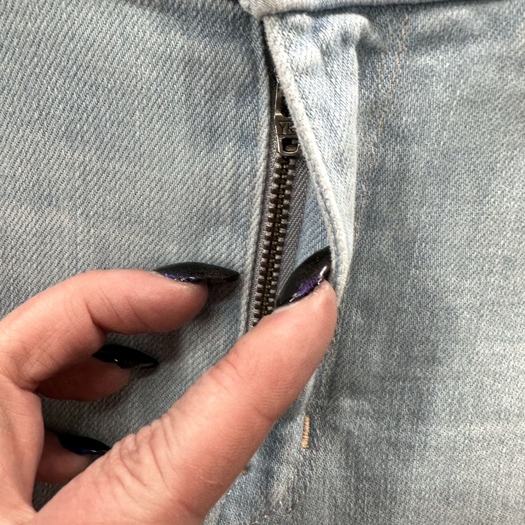 L'AGENCE L'AGENCE Oriana Jeans Womens 27 High Rise Straight Belmont Kendrick Flare Y2K Jeans Style: Straight 5-Pocket Denim Blue Size 27" / US 4 / IT 40 - 6 Thumbnail