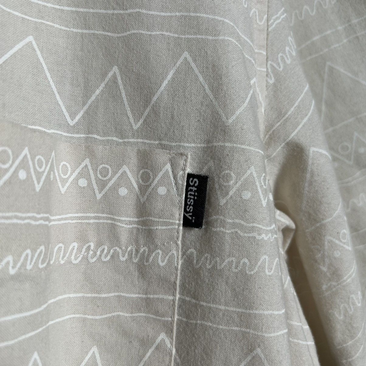 Stussy × Vintage Vintage 90s Stussy Hawaii Print Shirt Size US L / EU 52-54 / 3 - 6 Thumbnail