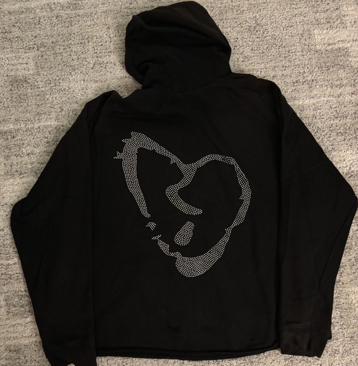 Revenge Revenge Rhinestone Hoodie Heartbreak Size US XL / EU 56 / 4 - 4 Thumbnail