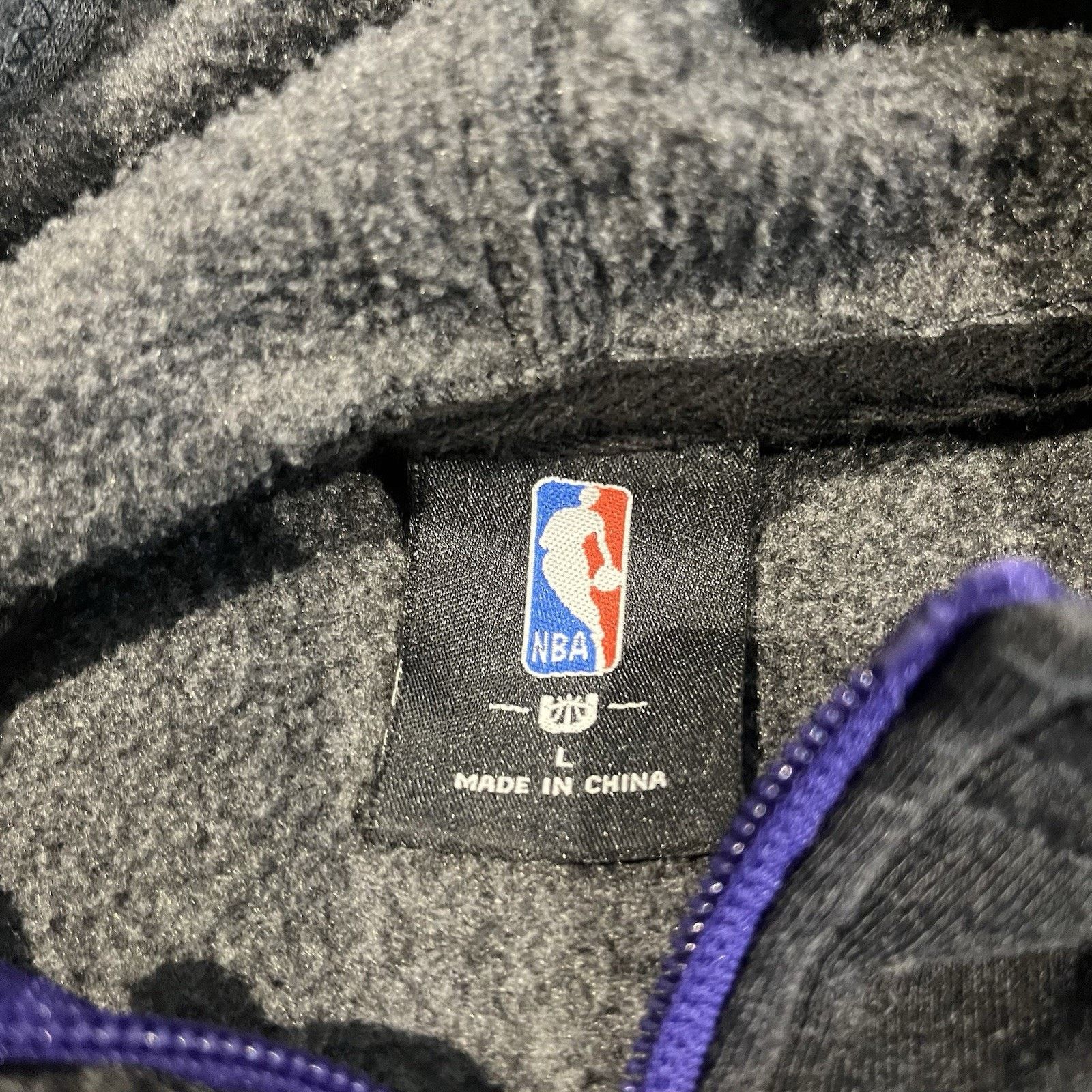 Other Unk Nba men's L Los Angeles Lakers full zip grey hoodie Size US L / EU 52-54 / 3 - 7 Thumbnail