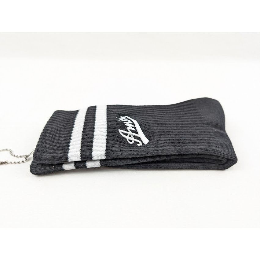 Amiri o1rshd1 Q:4 / Size: 41/42 / Varsty Script Socks Black/White Size ONE SIZE - 10 Thumbnail