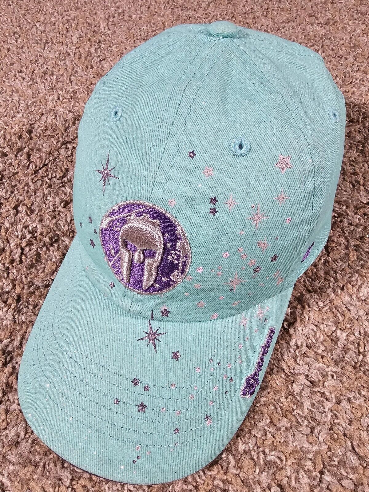 Designer '47 Spartan Helmet Embroidered Logo hat Teal Purple Kids Size ONE SIZE - 1 Thumbnail
