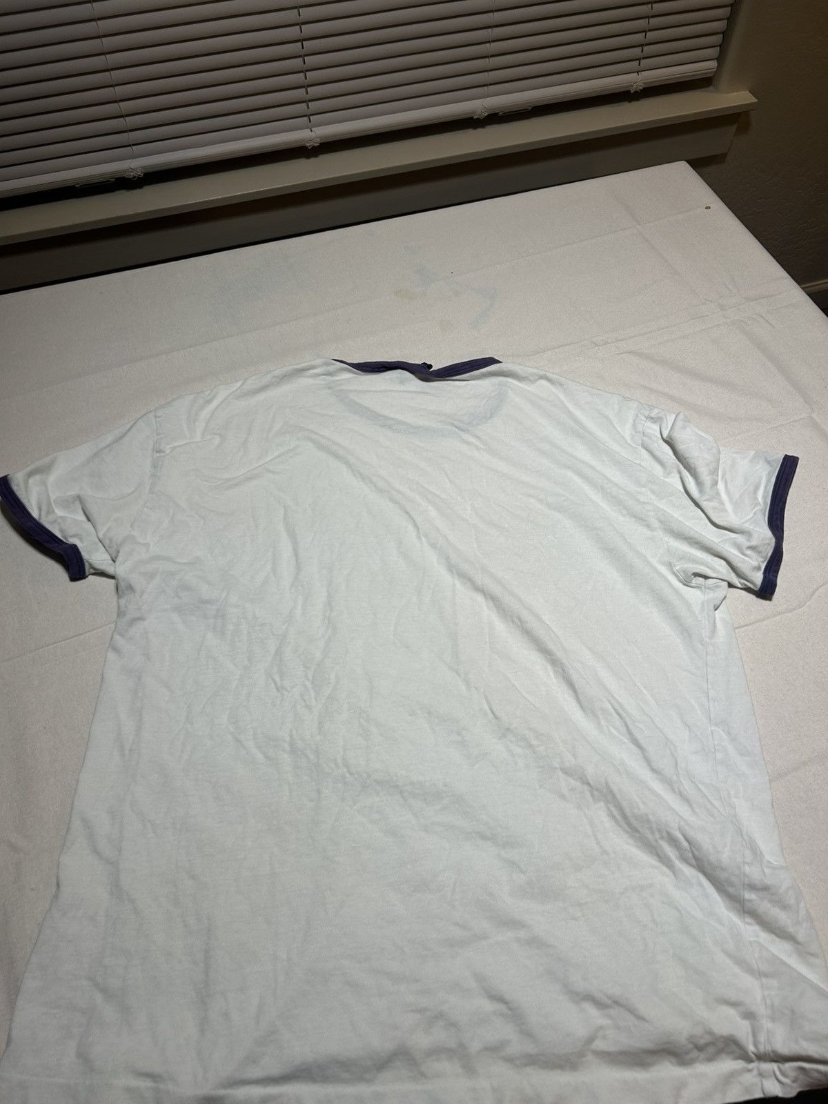 Polo Ralph Lauren 90s Vintage White USA-MFG Supply- Polo Tee Size US M / EU 48-50 / 2 - 5 Thumbnail