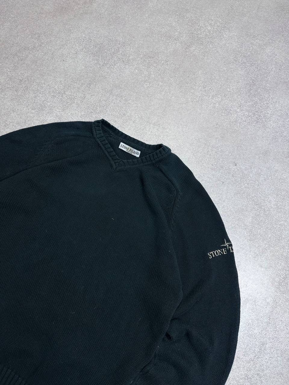 Vintage 90s Stone Island Massimo Osti Archive Knit Sweater L