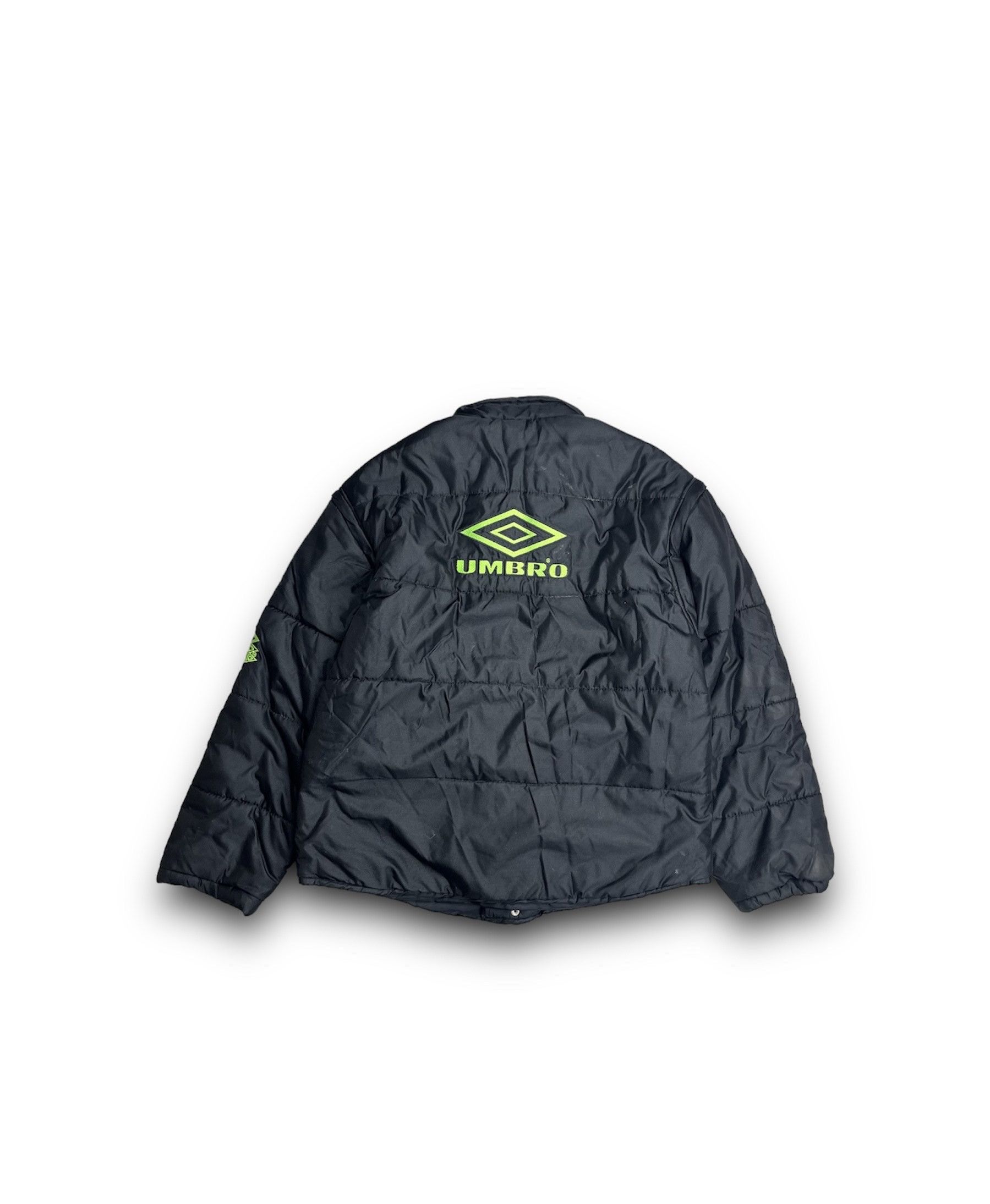 Umbro Umbro Vintage Jacket Black Size Medium Size US M / EU 48-50 / 2 - 2 Thumbnail