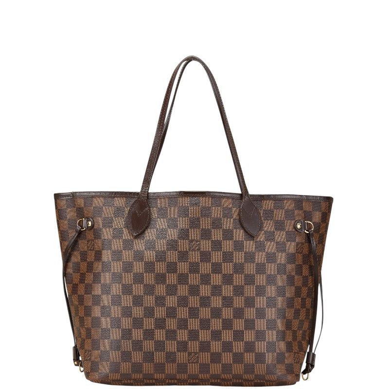 Louis Vuitton Louis Vuitton Louis Vuitton Neverfull MM Damier Tote Bag Canvas Tote Bag N51105 DUTY FREE for USA Size ONE SIZE - 1 Thumbnail