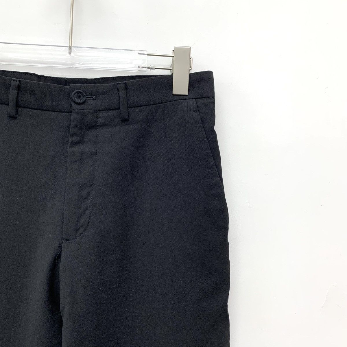 Dior Dior Black Wool Casual Pants K26WX Size US 28 / EU 44 - 3 Thumbnail