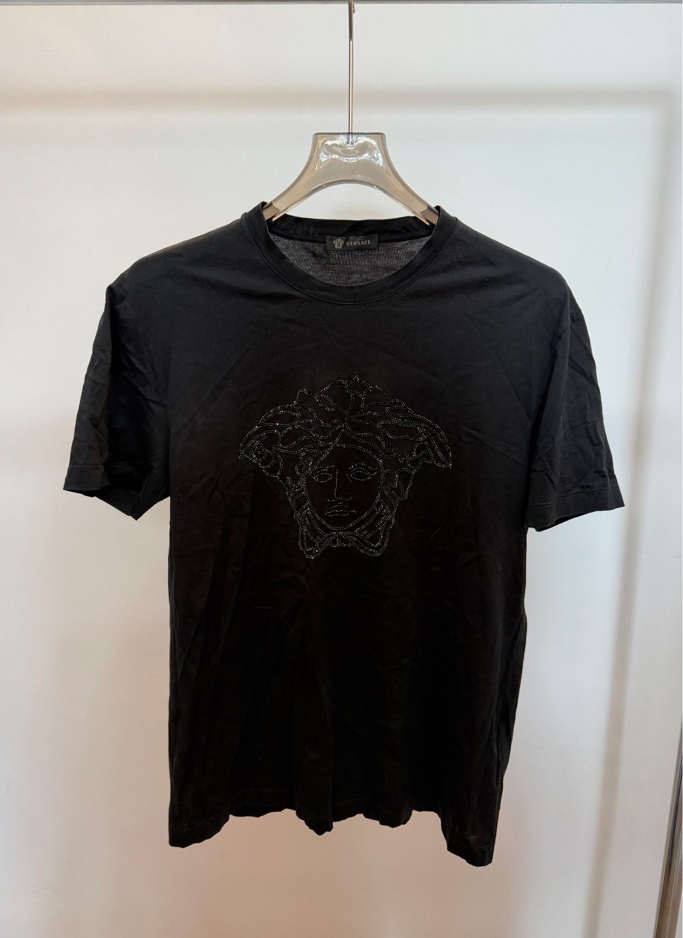 Versace Versace Black T-Shirt M Men Size US M / EU 48-50 / 2 - 1 Thumbnail