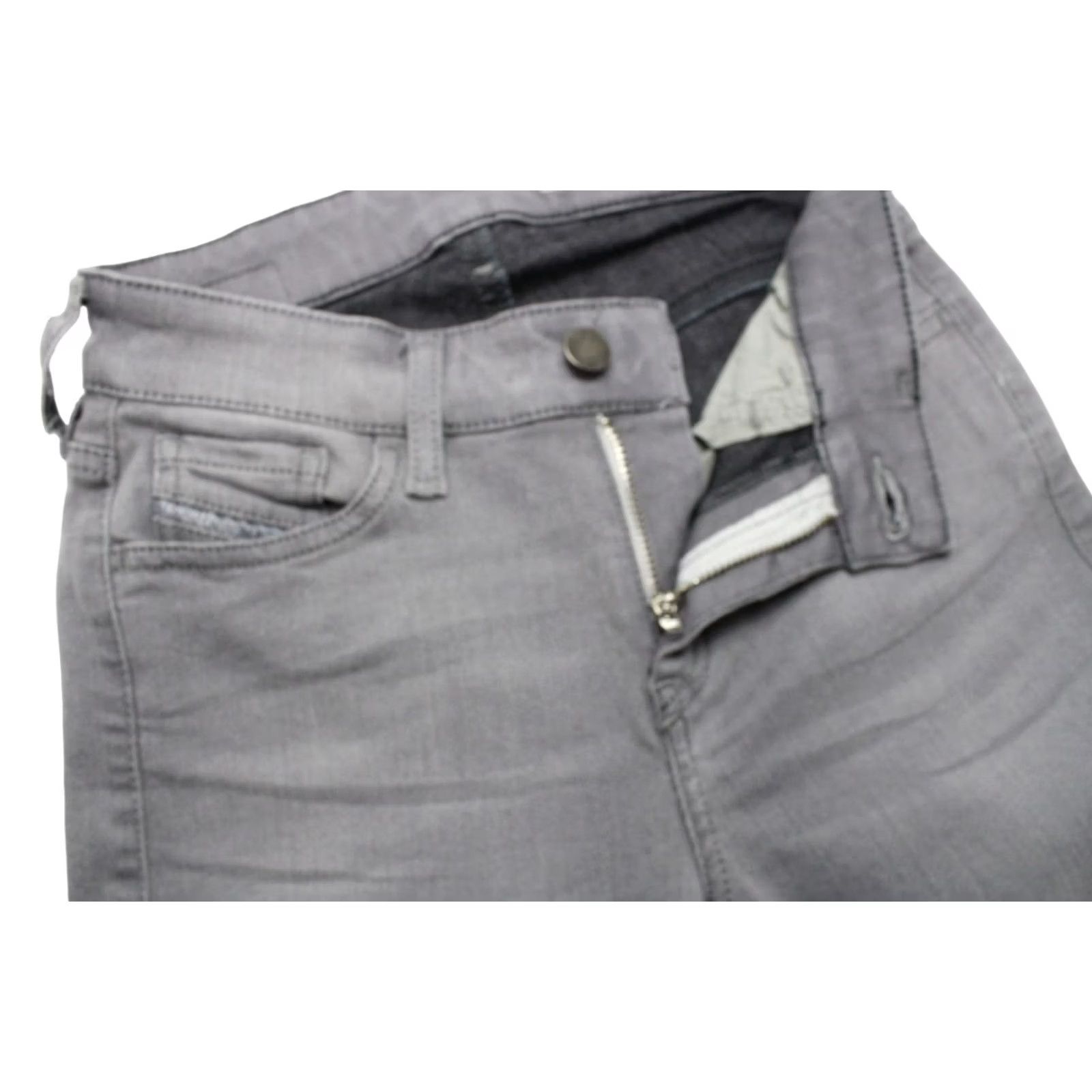 Diesel DIESEL Slandy Super Slim-Skinny Regular Waist 084HX Jeans Women's W23/L32 Zip Jeans Size 40" / US 18 - 4 Thumbnail