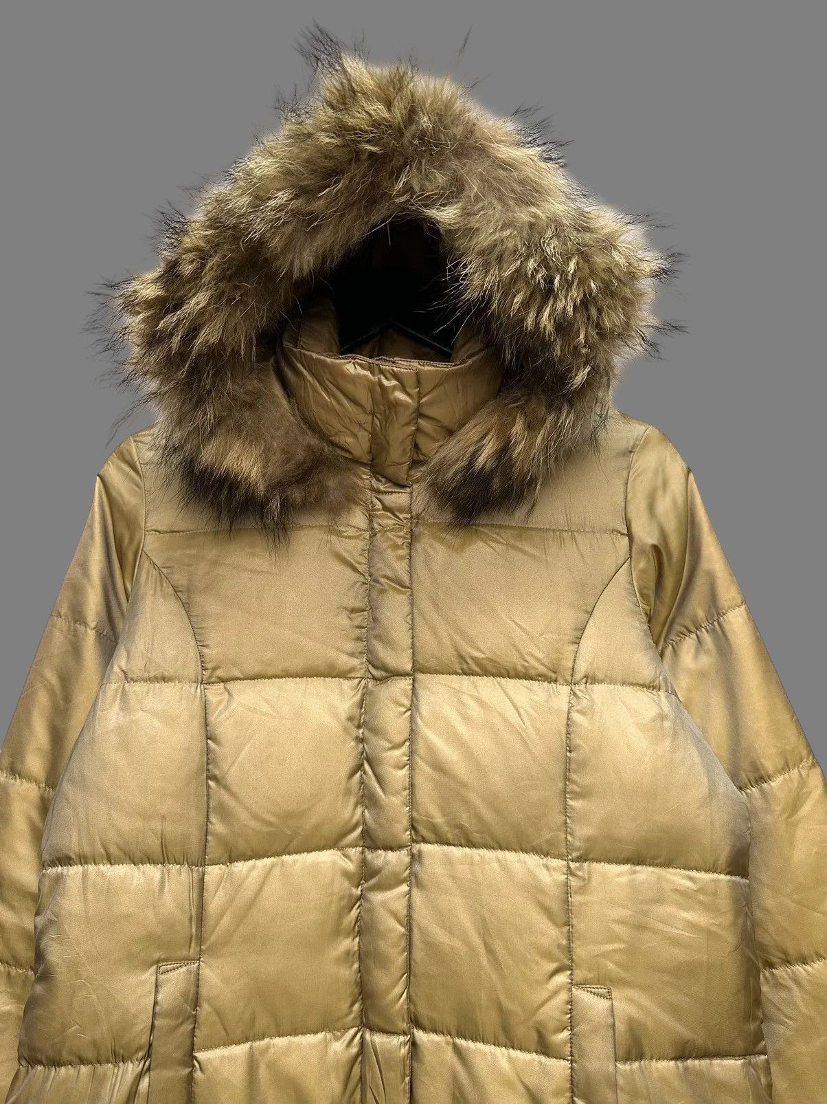 Hysteric Glamour FUR JAPAN JACKET Long Jacket Women Elegant Retro ISEY MIYAKE Size M / US 6-8 / IT 42-44 - 3 Thumbnail