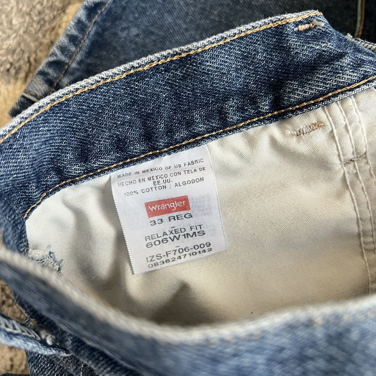 Vintage × Wrangler wrangler blue jorts Size US 32 / EU 48 - 2 Thumbnail