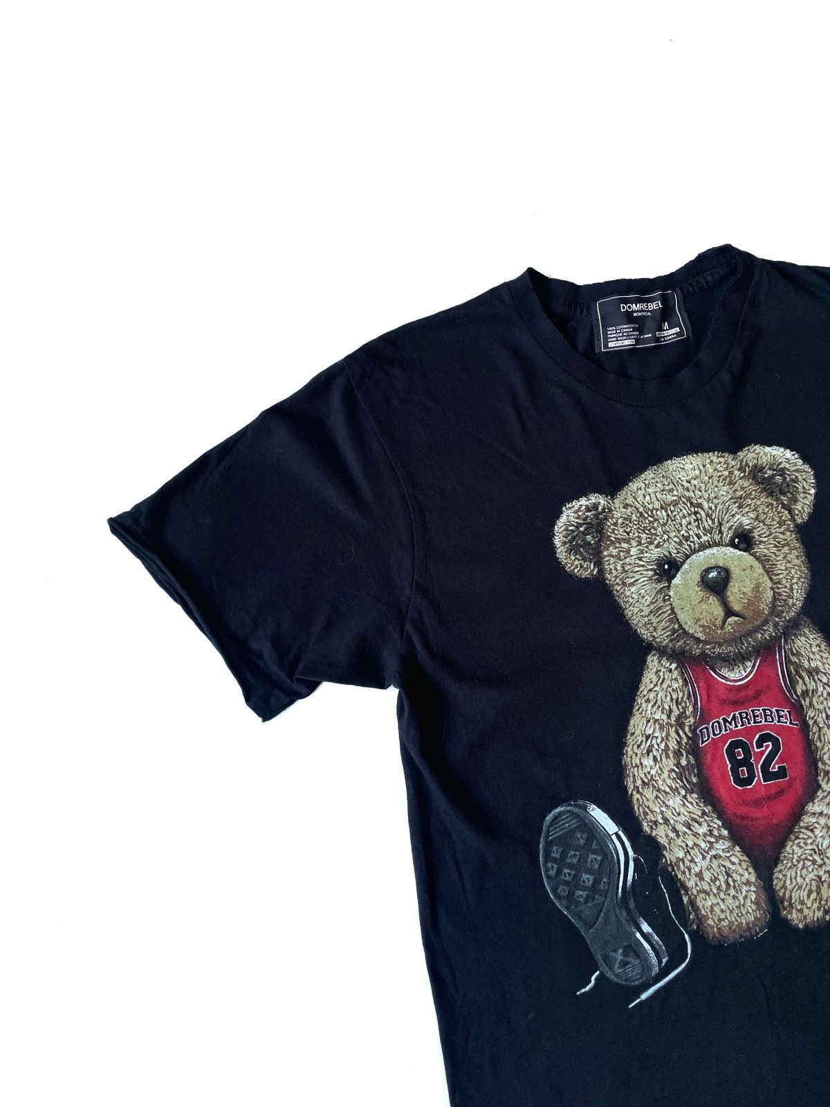 DOMREBEL Domrebel Montreal Men T-Shirt Big Baseball Bear Logo Size M Size US M / EU 48-50 / 2 - 2 Thumbnail