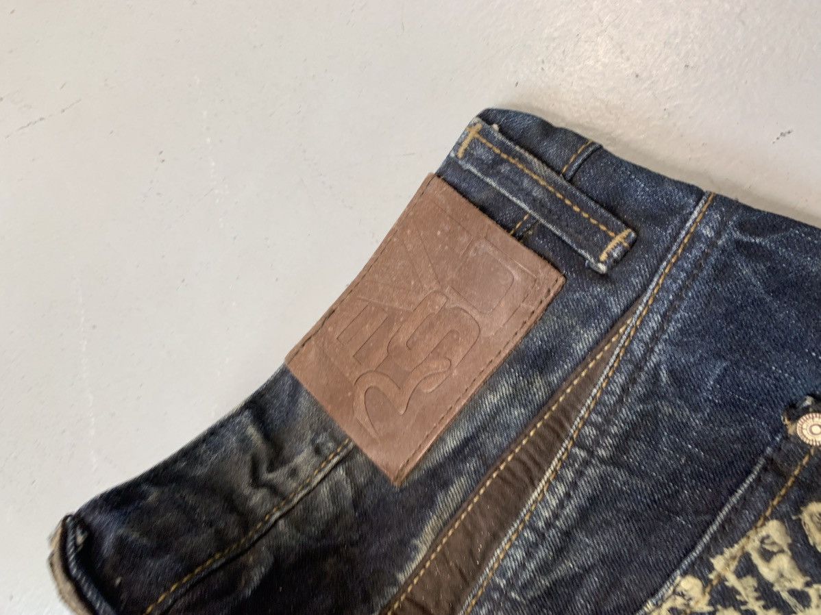Japanese Brand Vintage Evisu inspired emboridered denim Size US 32 / EU 48 - 5 Thumbnail
