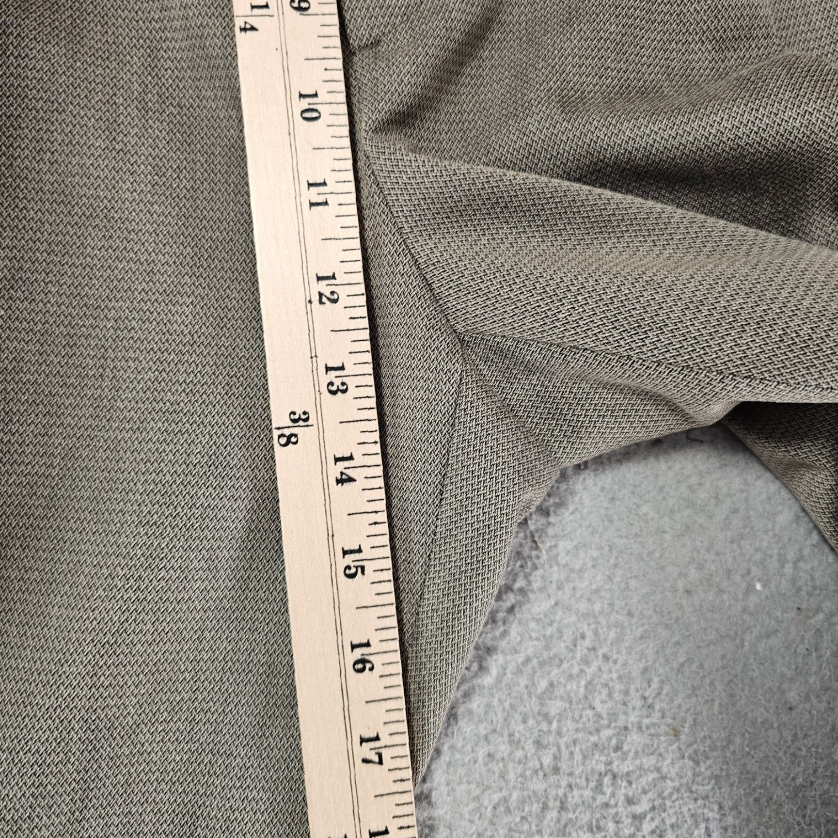 Haggar VINTAGE Haggar Dress Pants Mens 40x30 Taupe Classic Fit Pleated Cuffed USA Made Size US 40 / EU 56 - 3 Thumbnail
