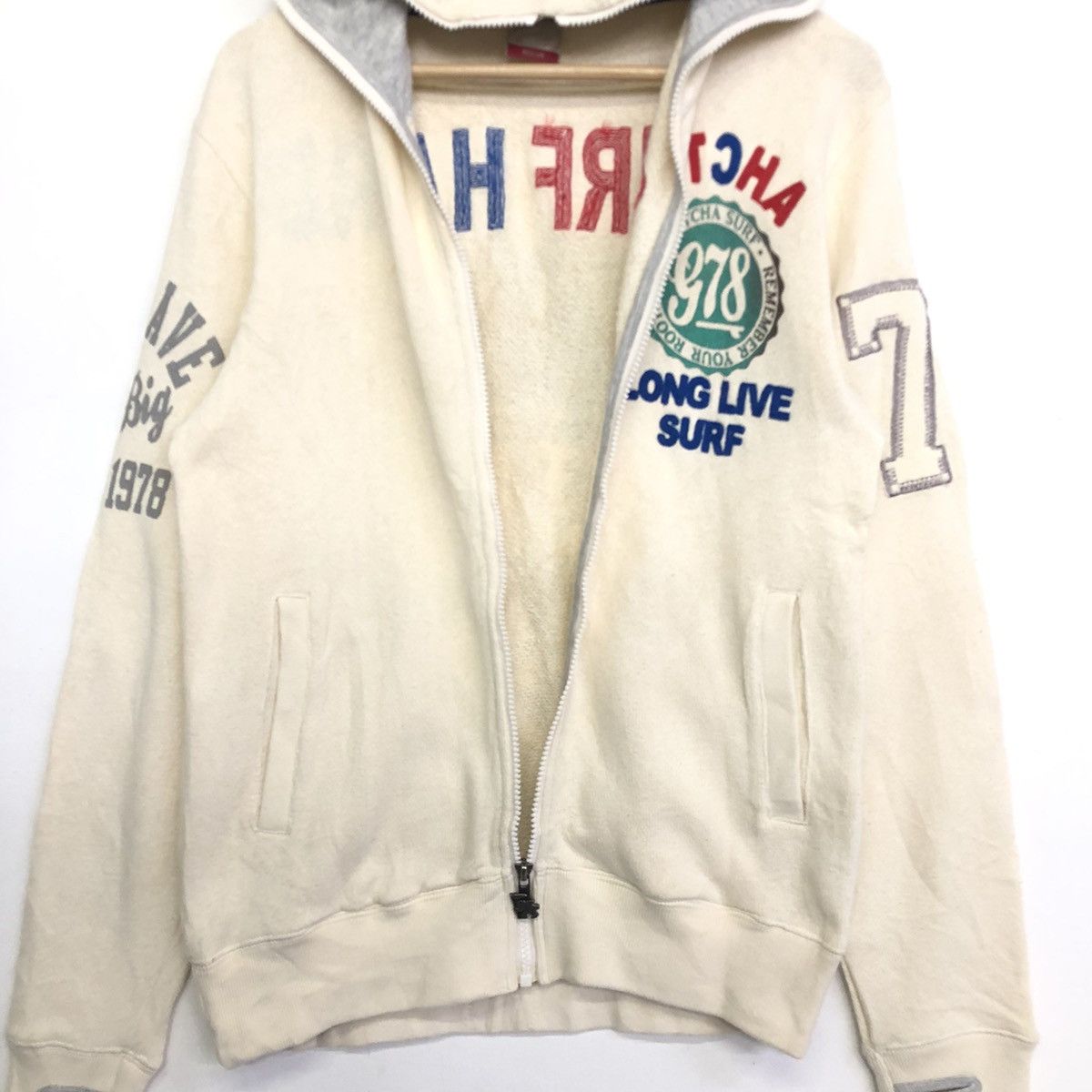 Gotcha GOTCHA LONG LIVE SURF FULLY ZIPPER HOODIE SWEATER Size US M / EU 48-50 / 2 - 9 Thumbnail