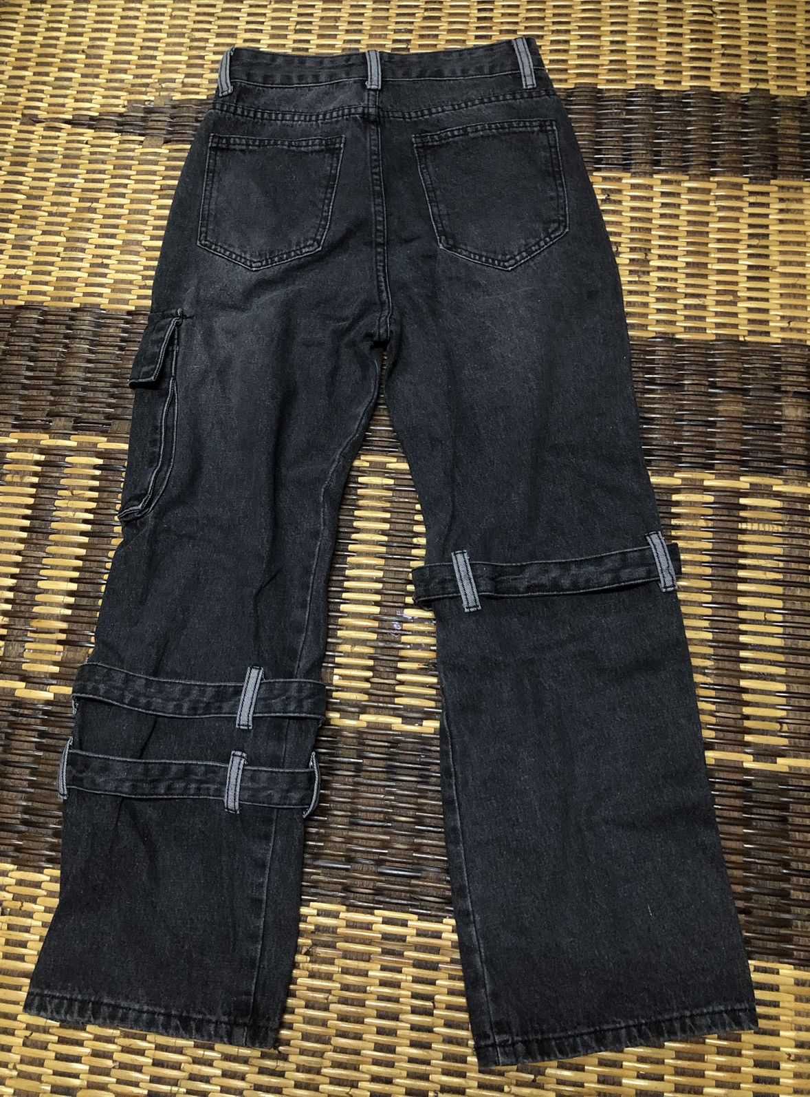 If Six Was Nine × Japanese Brand × Le Grande Bleu (L.G.B.) MEBXX BONDAGE DESIGN CARGO STYLE (UNISEX) Size US 27 - 16 Thumbnail