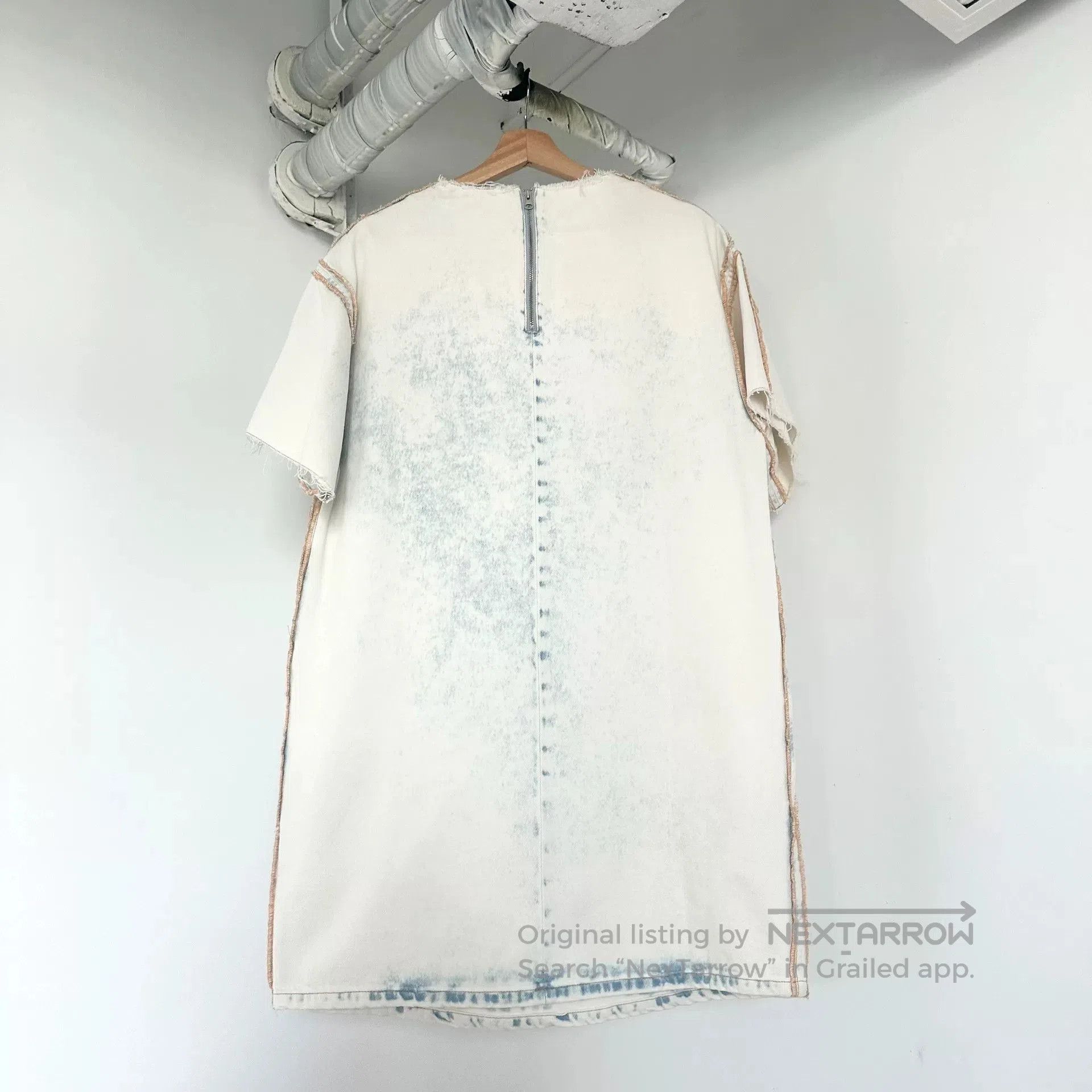 MM6 Maison Margiela MM6 Distressed Denim Mid. Size XS / US 0-2 / IT 36-38 - 2 Thumbnail