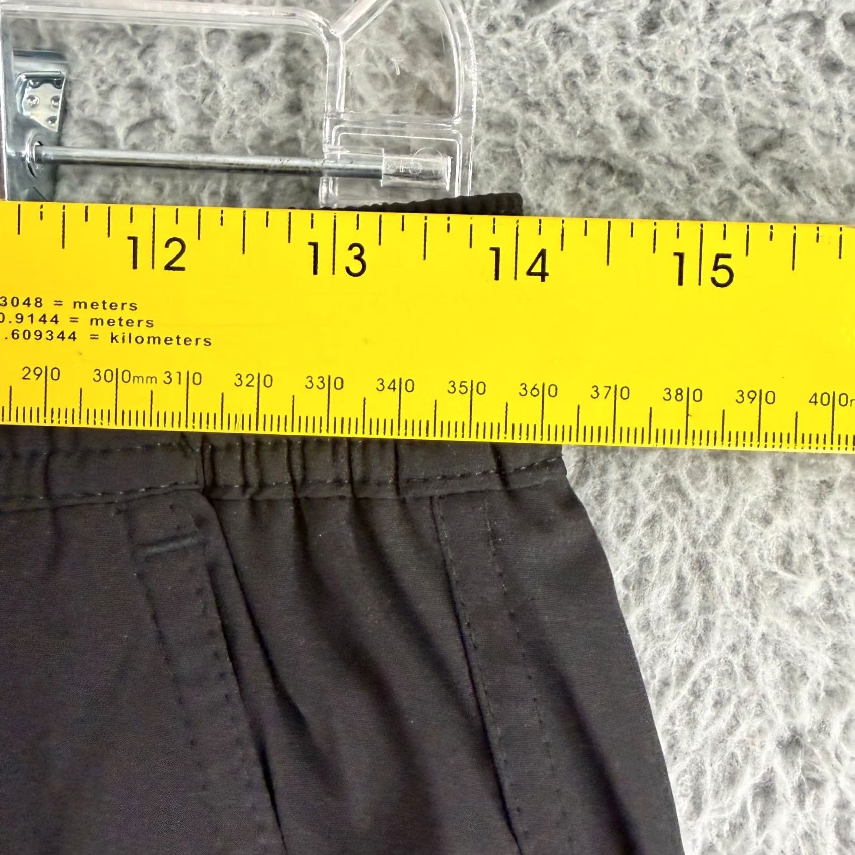 Vintage Dixxon Hybrid Shorts Mens Medium Black Pull On Drawstring Lightweight Lined Size US 31 - 5 Thumbnail
