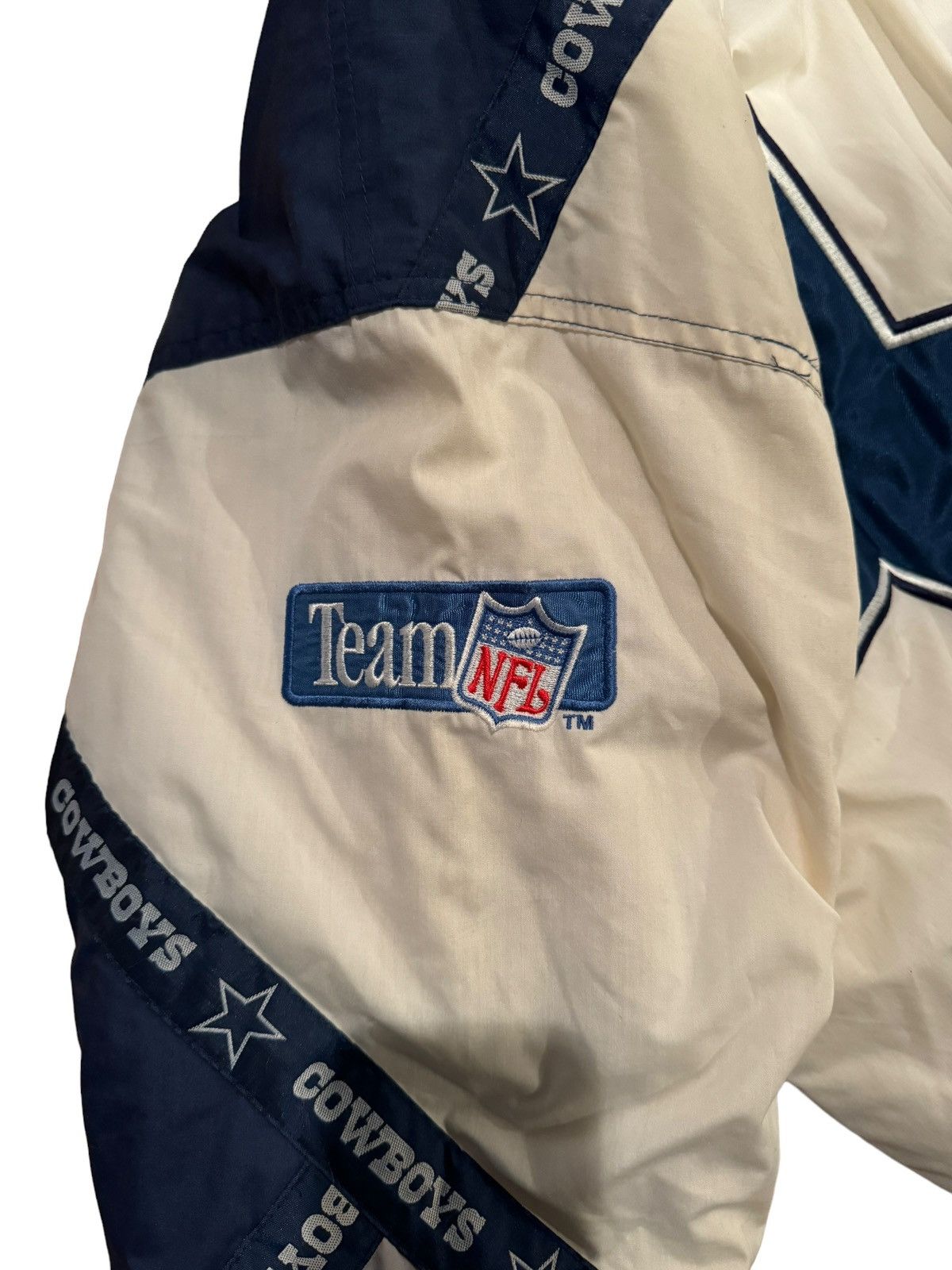 NFL × Pro Player Vintage 90s Dallas Cowboys Pro Player Puffer Jacket Size US M / EU 48-50 / 2 - 6 Thumbnail