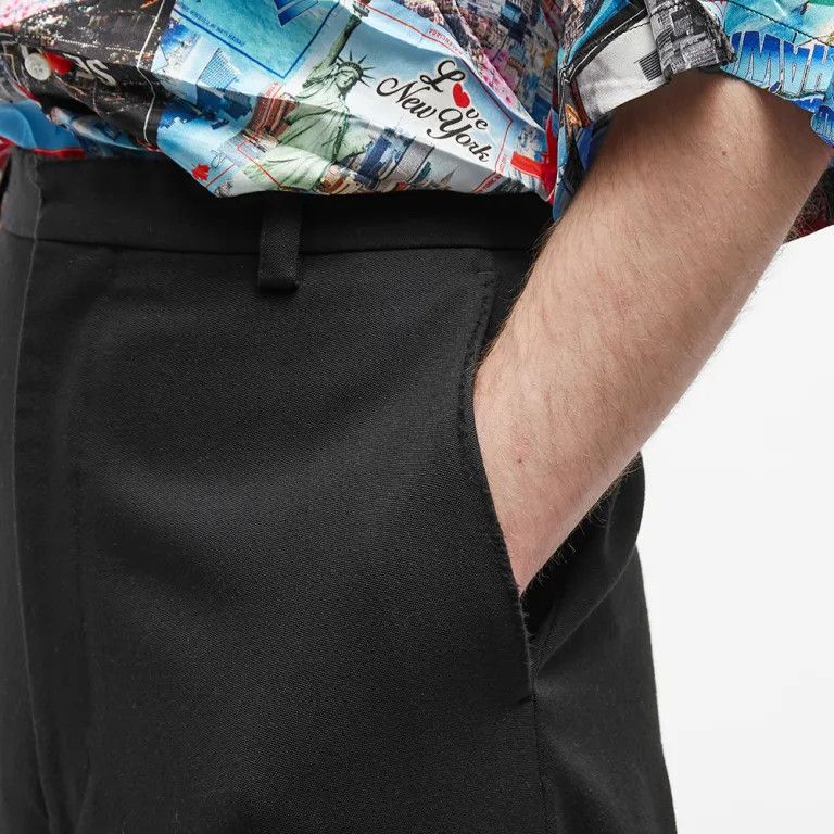 Balenciaga o1in1g0724 Worn Out Loose Pants in Black Size US 32 / EU 48 - 4 Thumbnail