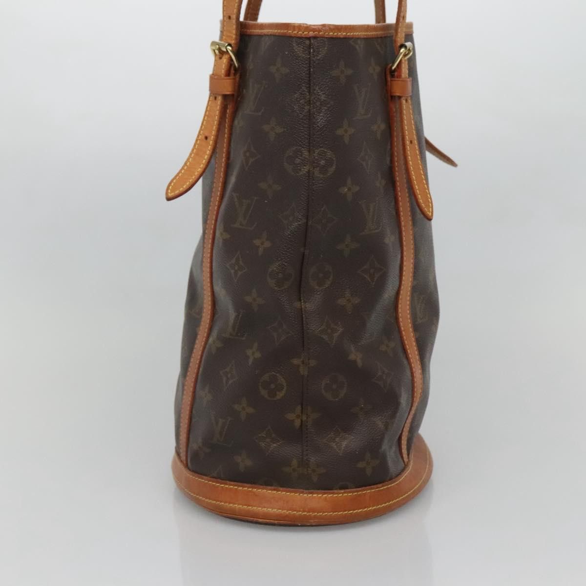 Louis Vuitton LOUIS VUITTON Monogram Bucket GM Shoulder Bag M42236 Size ONE SIZE - 3 Thumbnail
