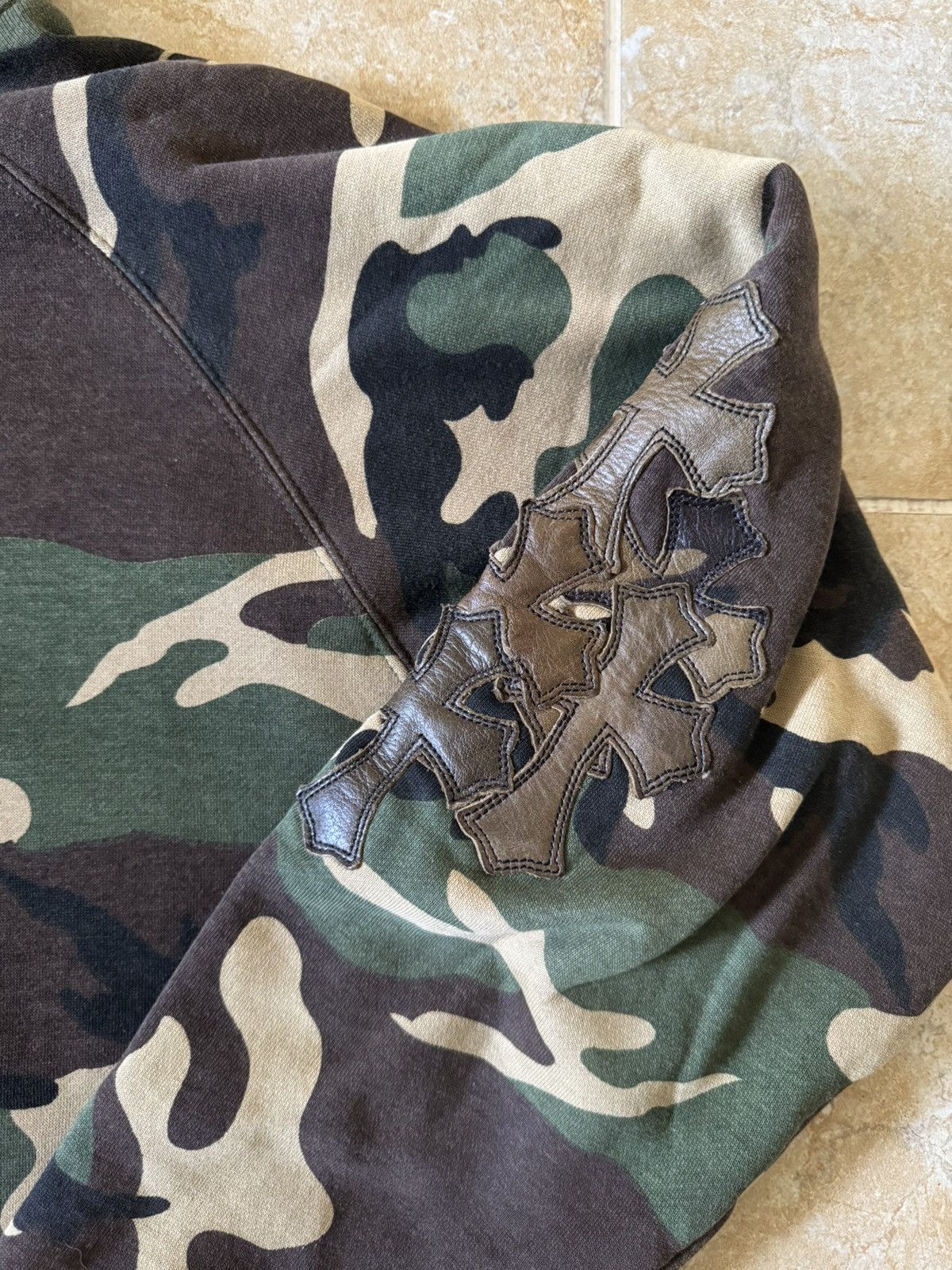 Chrome Hearts Chrome Hearts Camouflage Cross Patch Thermal Hoodie Size US L / EU 52-54 / 3 - 2 Thumbnail