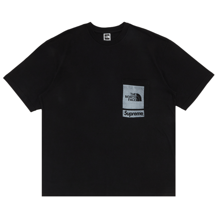 Supreme Supreme x The North Face Printed Pocket Tee Black | Grailed