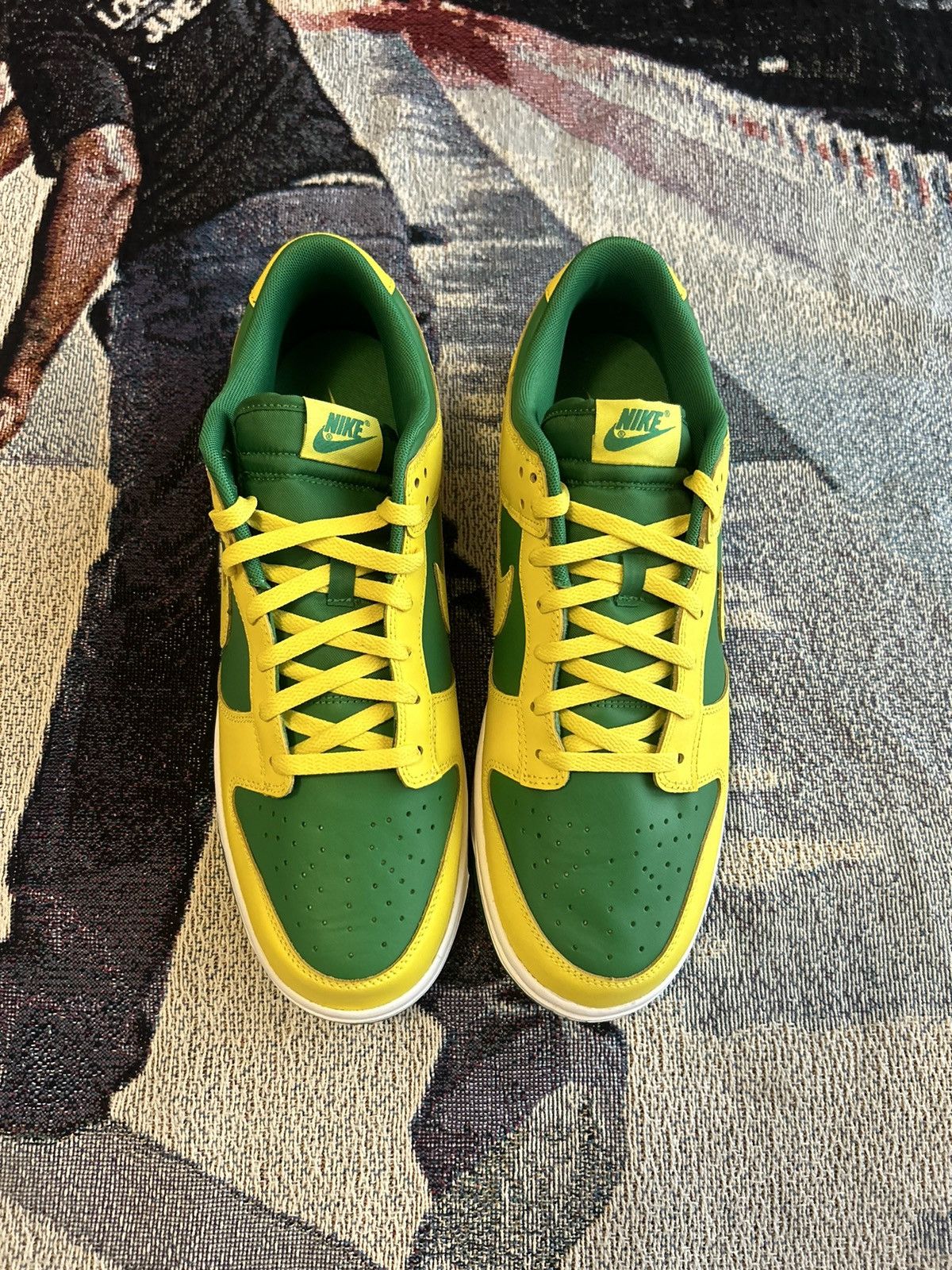 Nike Nike Dunk Low Reverse Brazil Size US 13 / EU 46 - 1 Thumbnail