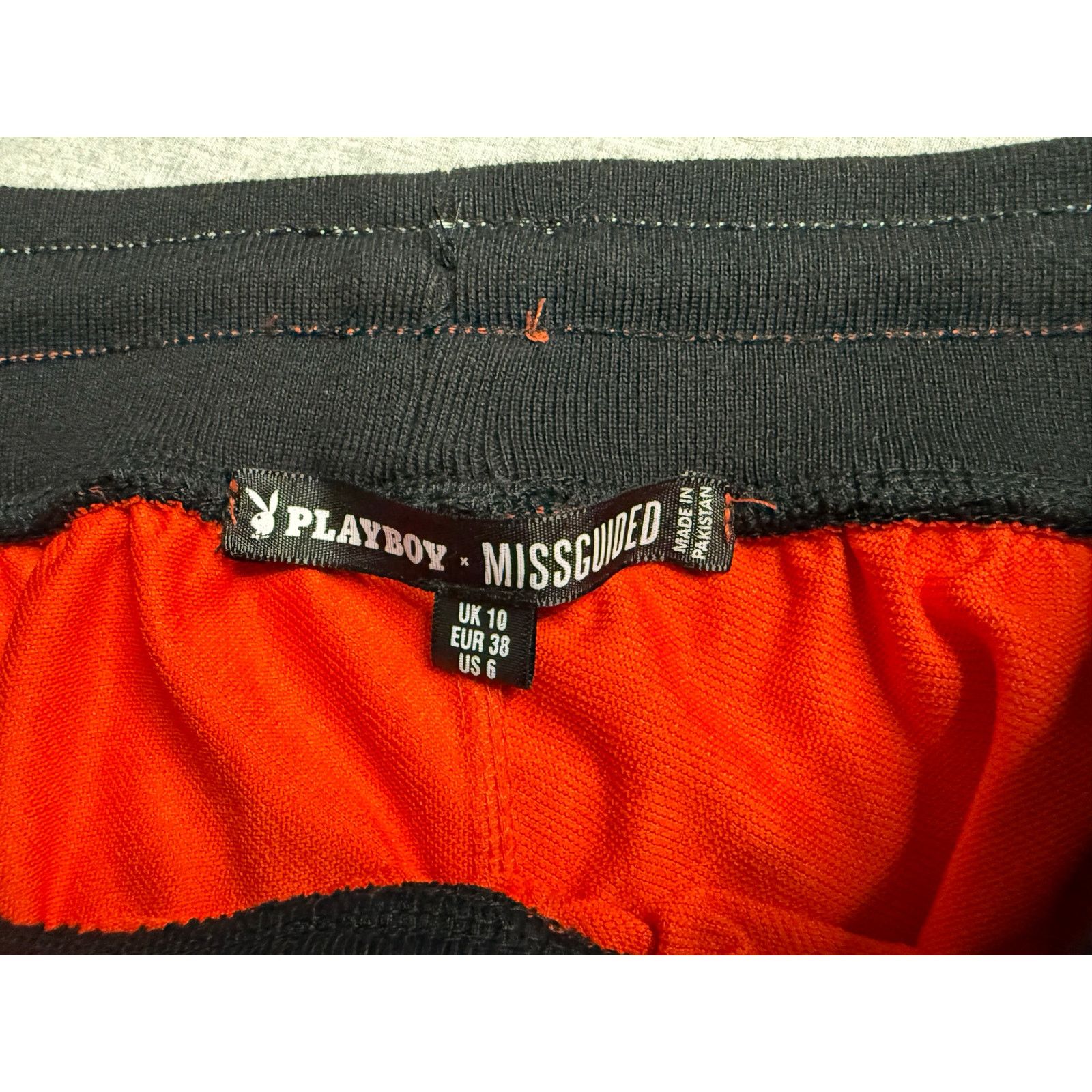 Playboy Playboy x Missguided Athletic Track Pants Women’s 6 Size 28" / US 6 / IT 42 - 3 Thumbnail