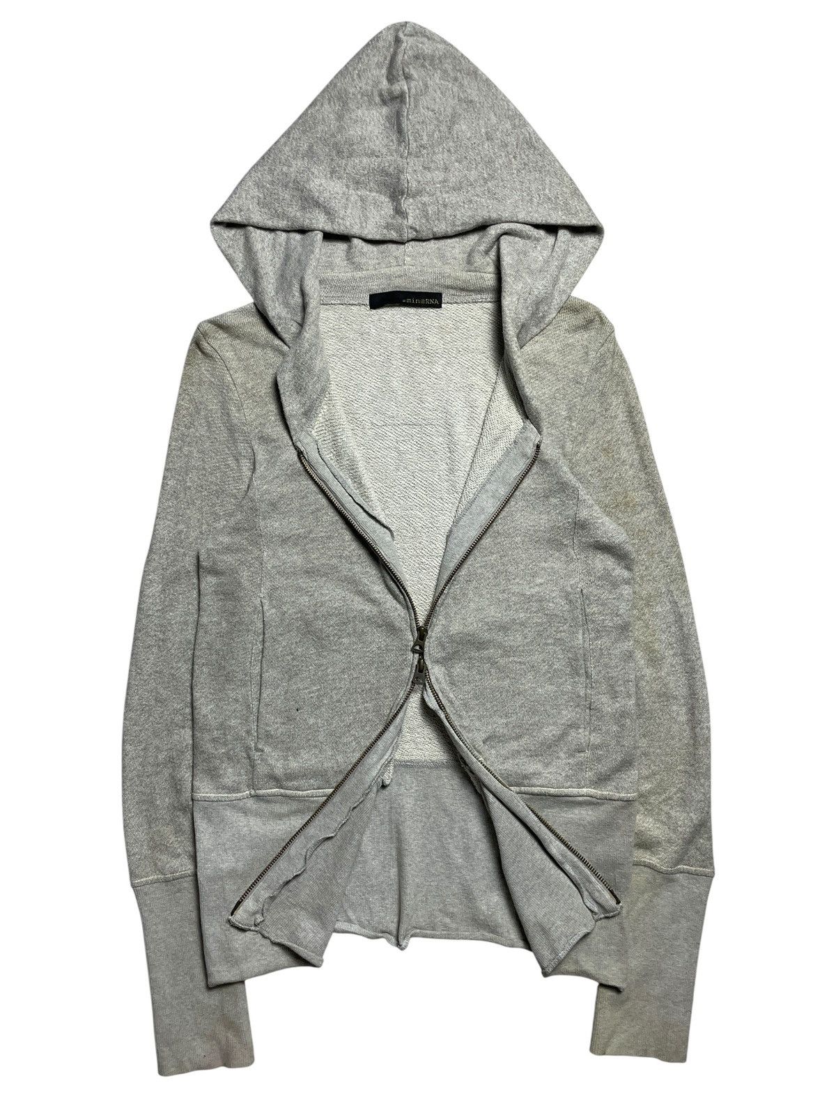 Le Grande Bleu (L.G.B.) 2000’s =min@Rna - Vkei Style Extra Sleeve Hooded Size US M / EU 48-50 / 2 - 2 Thumbnail
