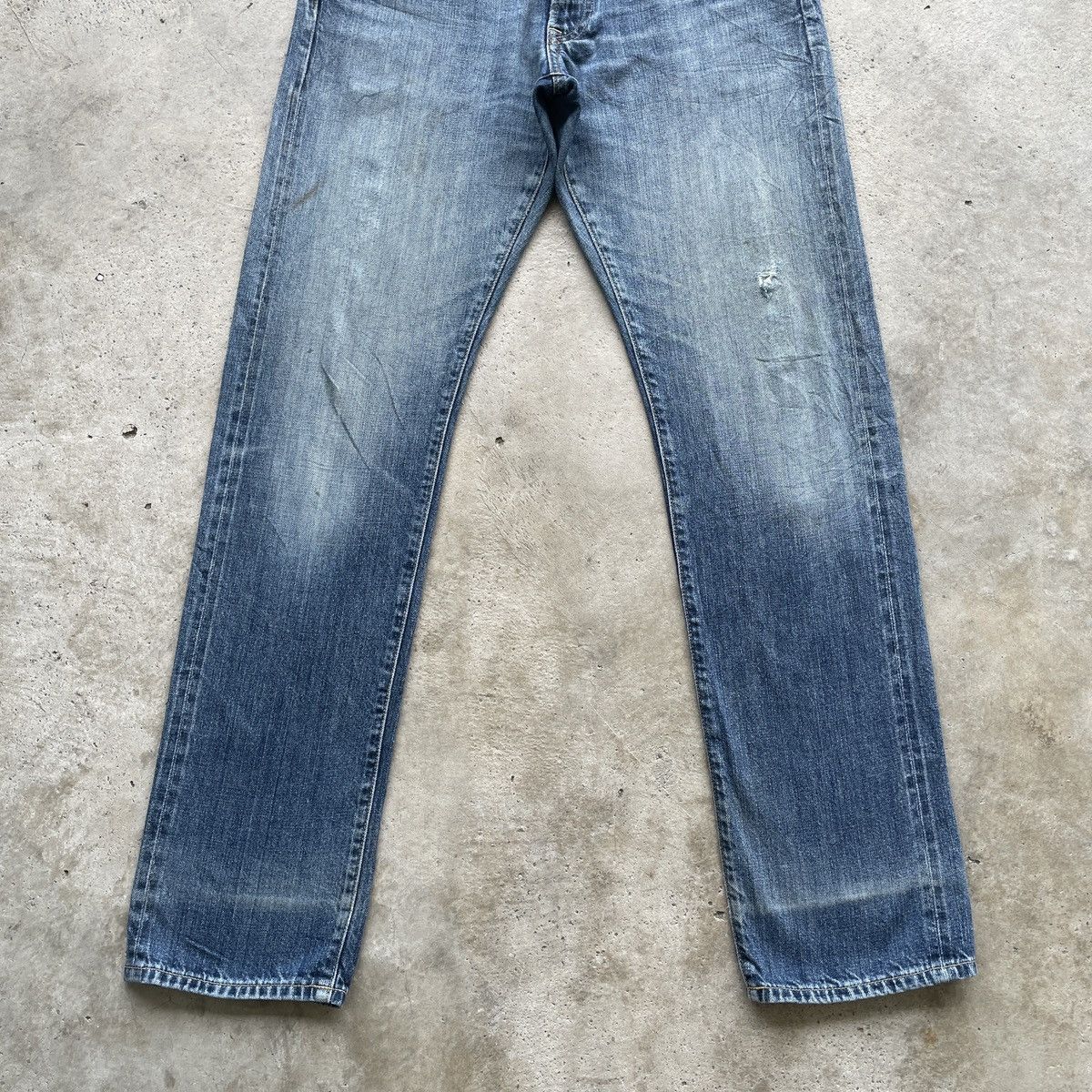 Japanese Brand Vintage Japanese Brand Faded Jeans Pants Faded W33x34 Size US 33 - 4 Thumbnail